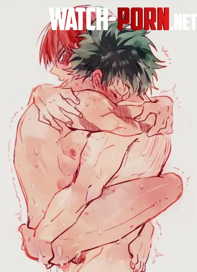 Shouto carrying Deku (reiquil) by EternalSnow05