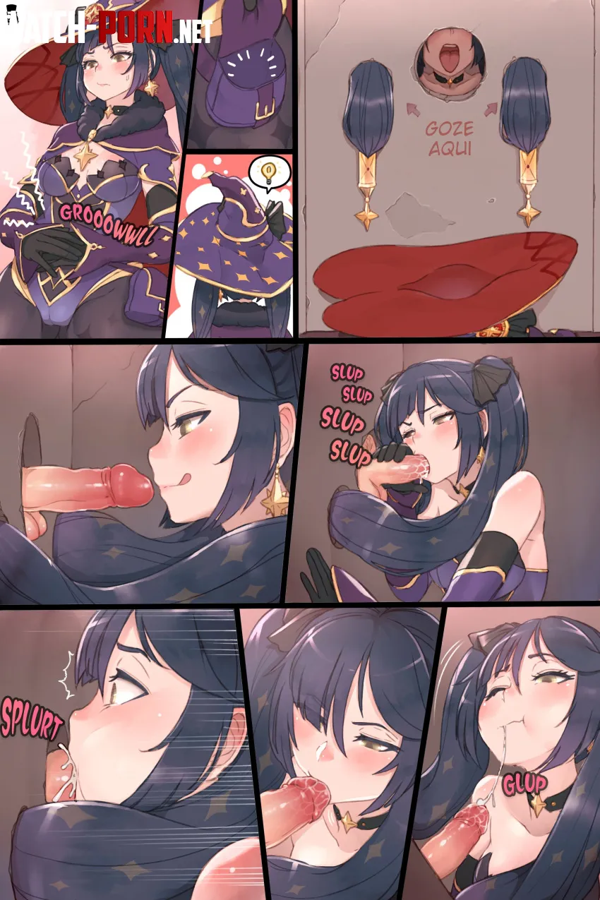 Mona (mr.takealook) [Genshin Impact] by PoutyLuxe