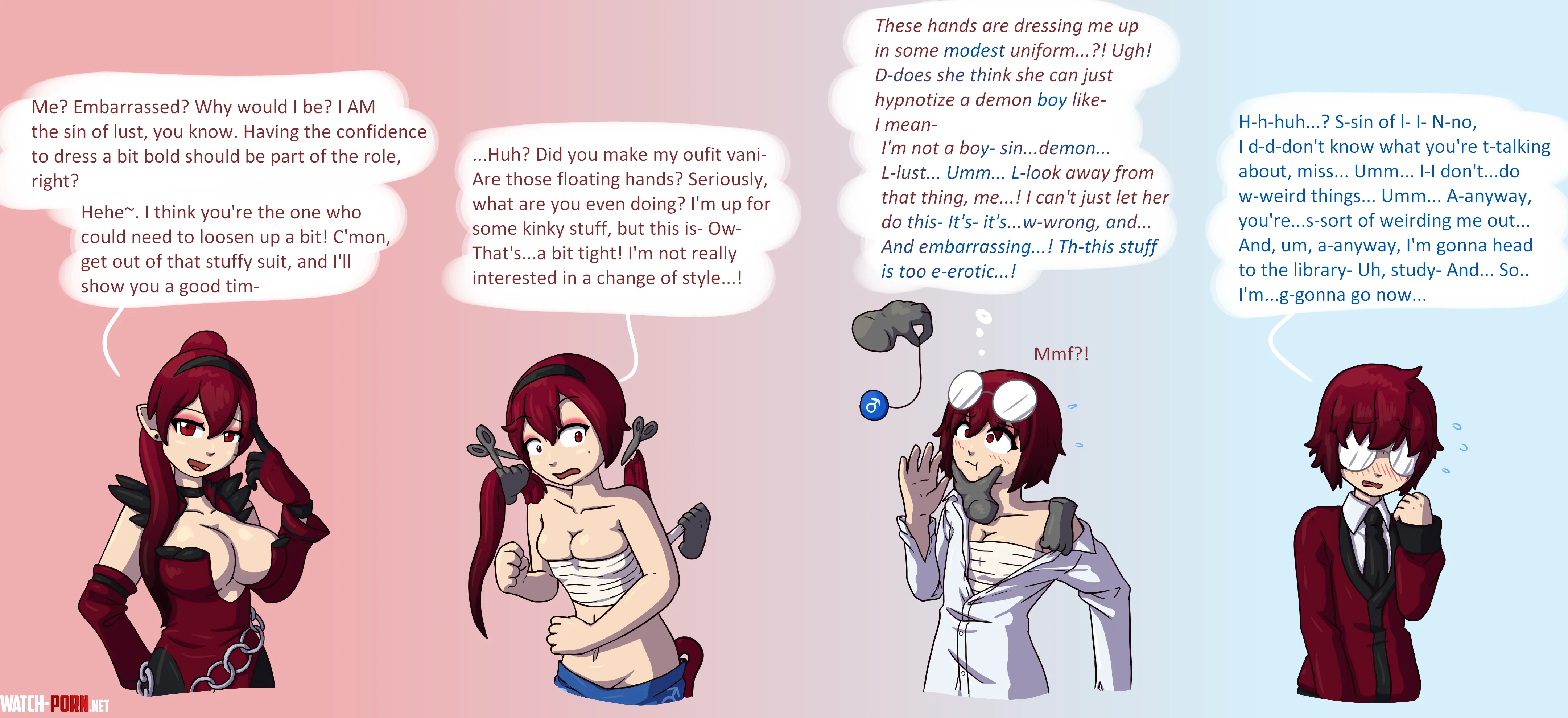 Ok but you have to admit, they're whole lot cuter as a guy 🥰(majestichentaisenpai) by hypnotfslut