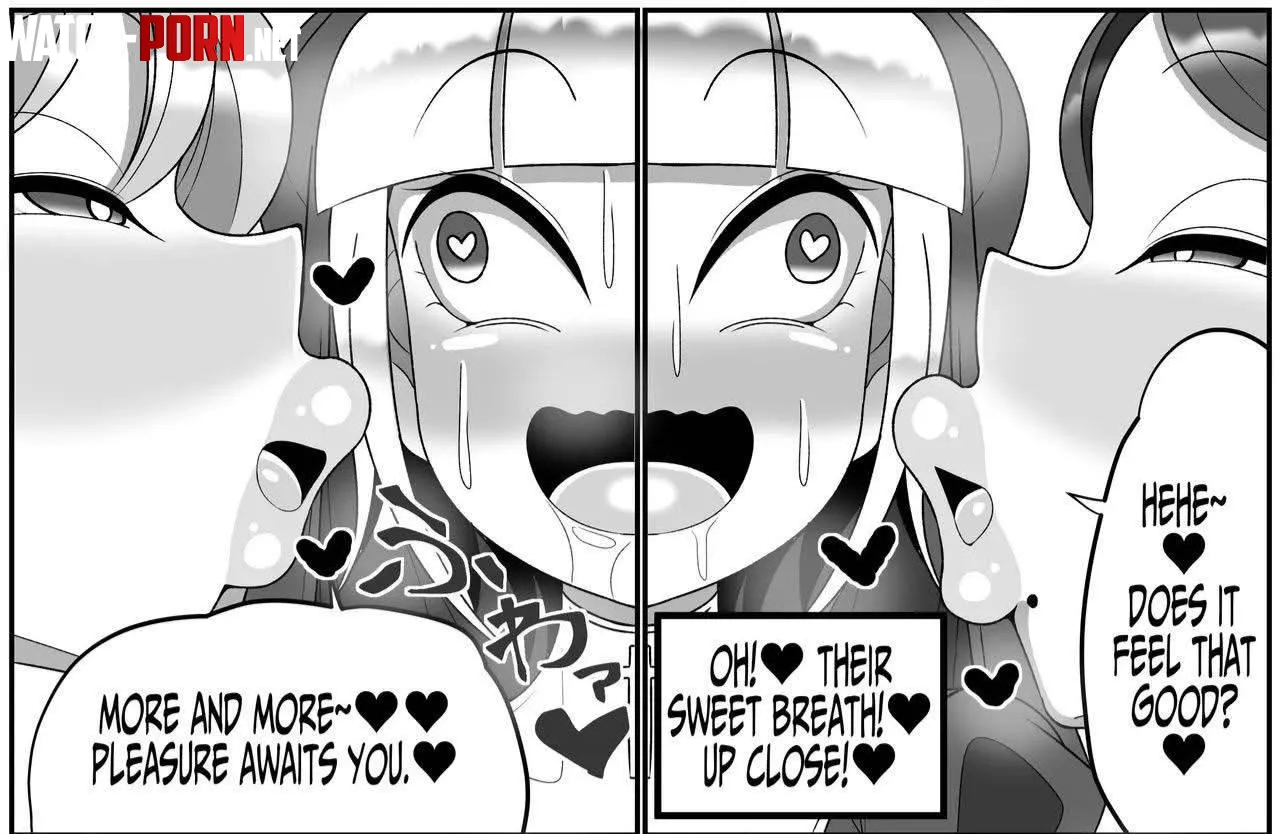 LF mono source “Hehe does that feel good?””More and more pleasure awaits you.” by Patsuki21