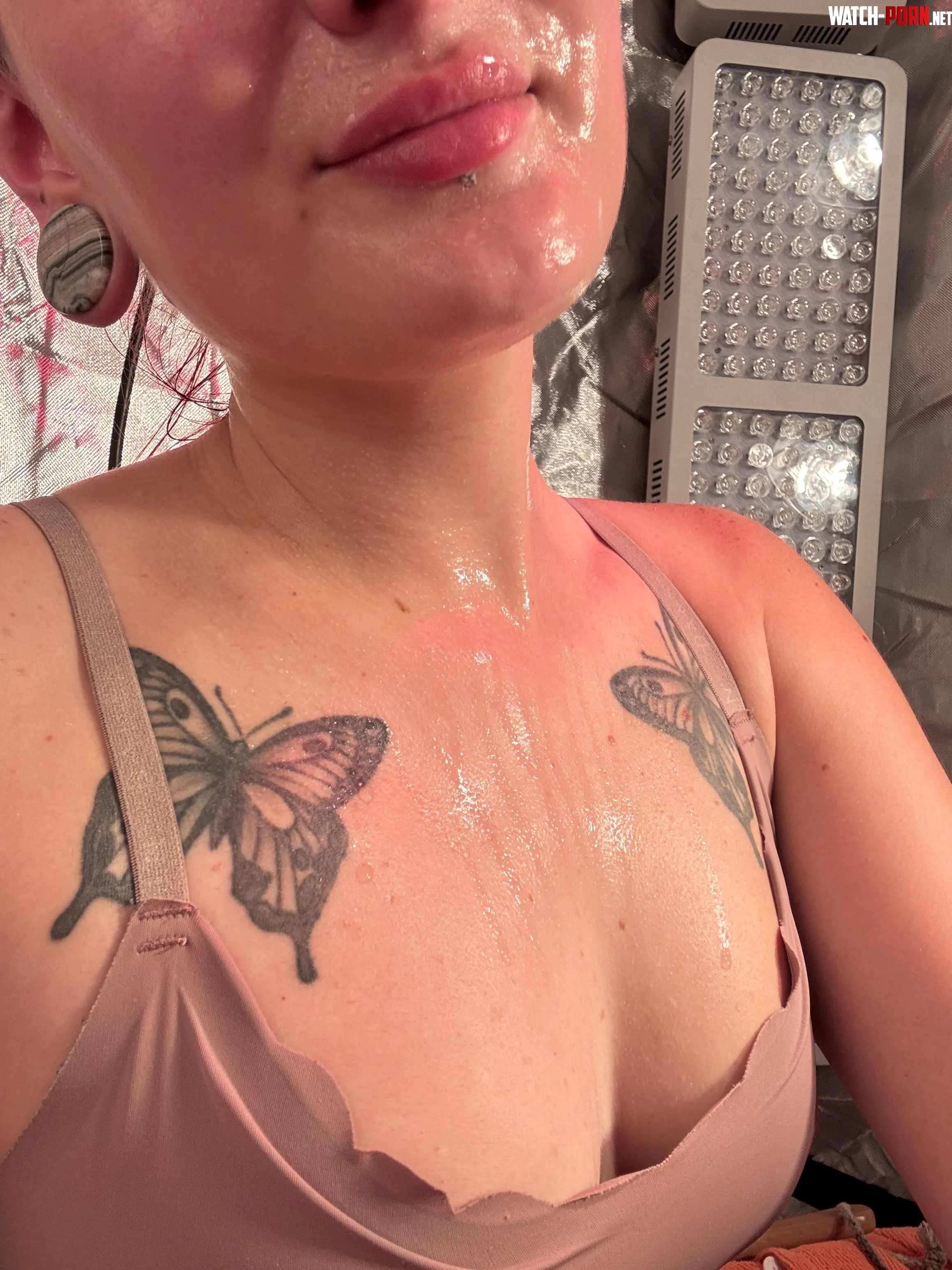 Slippery when wet 😝 sauna time is the best! by jade601