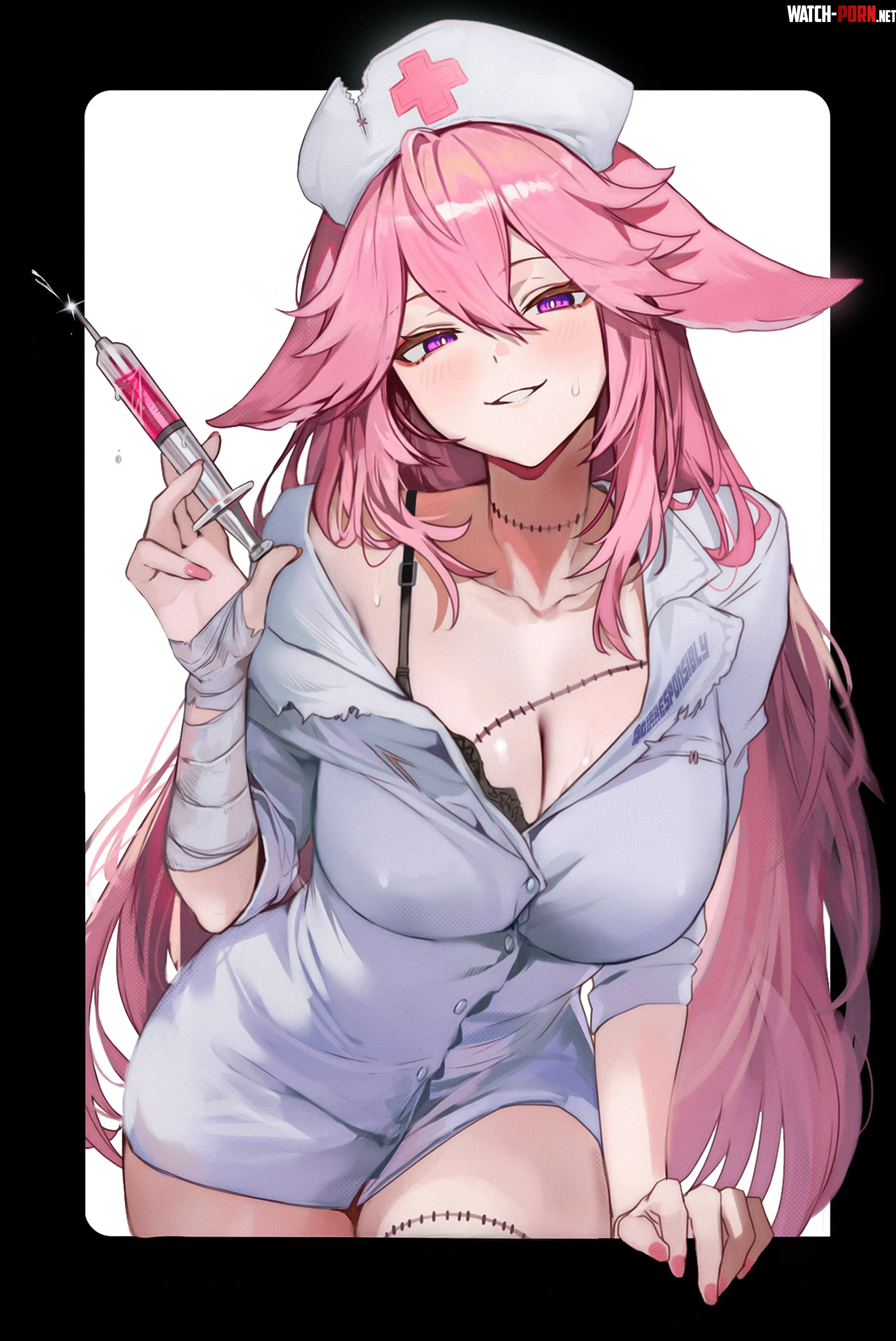 Nurse Yae [Genshin Impact] by WoolsonDaSheep