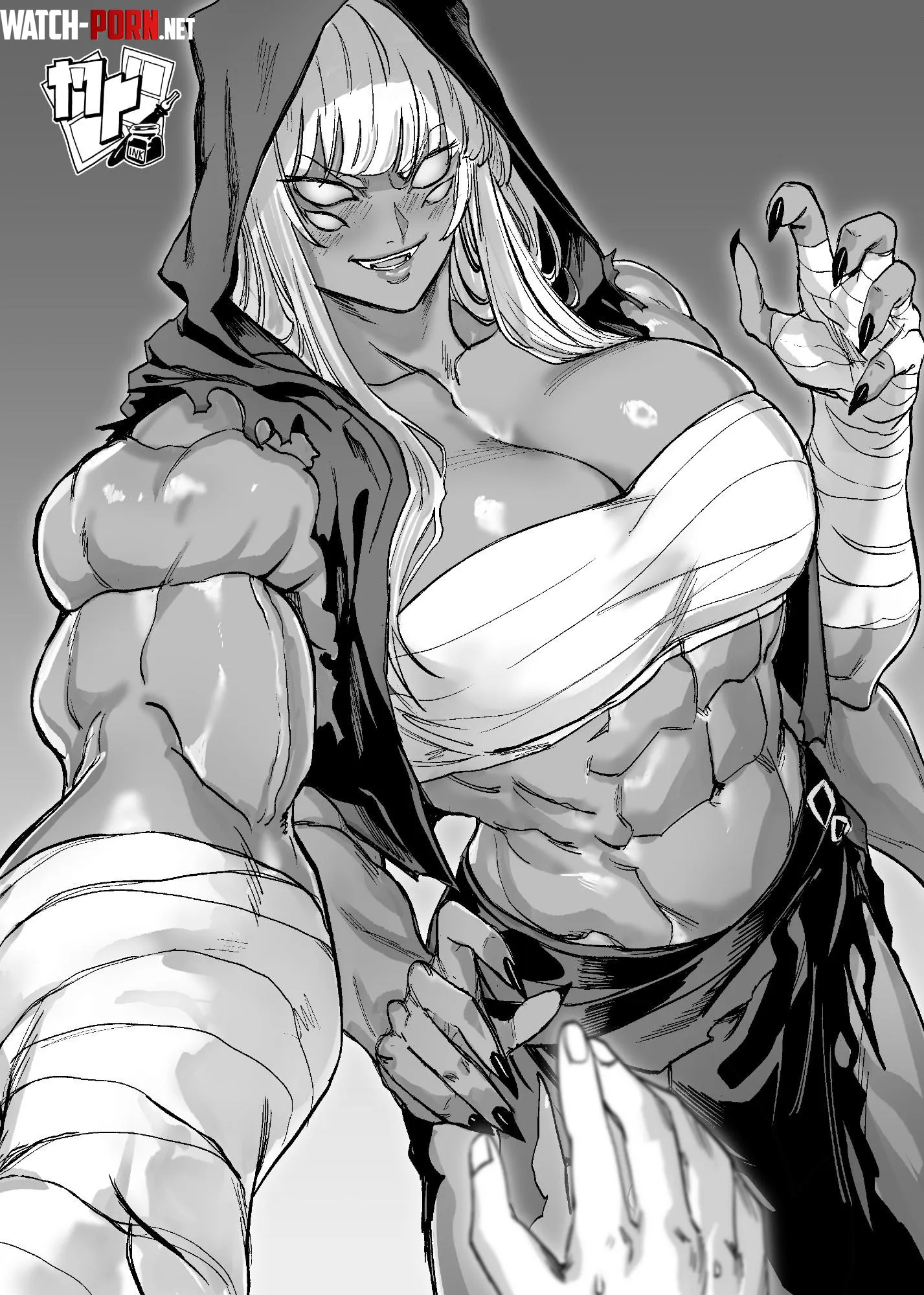 Four Armed lady [The Manga Professor] by TheTMoneyMan