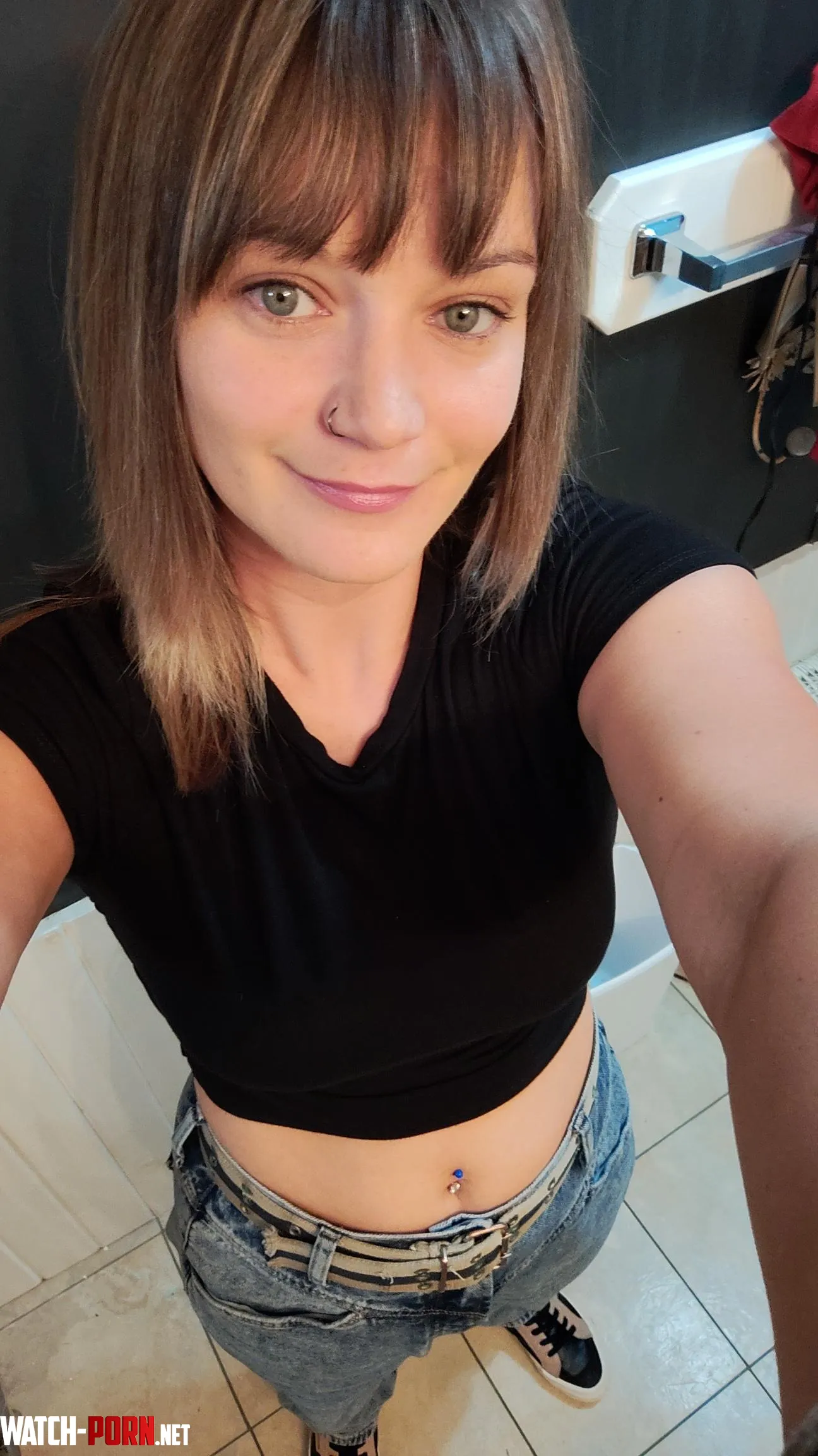 love my black crop top by MissTaylorLaurenxo