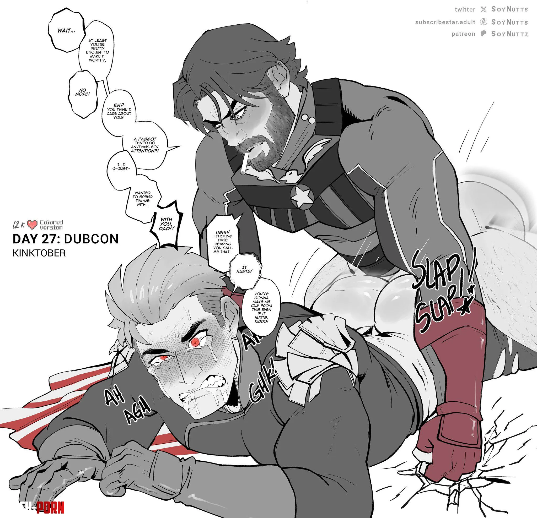 Soldier Boy fucking Homelander (SoyNutts) by EternalSnow05