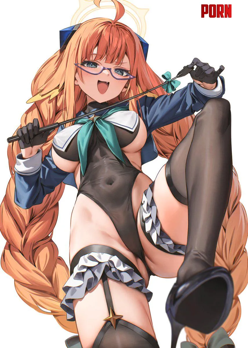 Getting stepped on by Shimiko (Parsley-F) [Blue Archive] by llamanatee