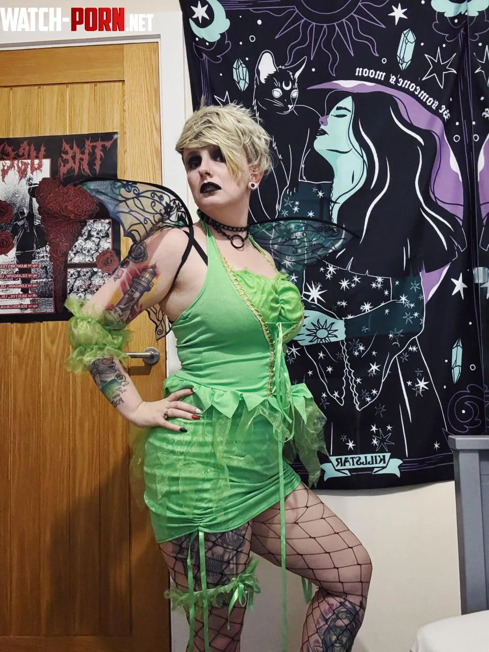 tinkerbell, but make it emo by BritishEmoChick