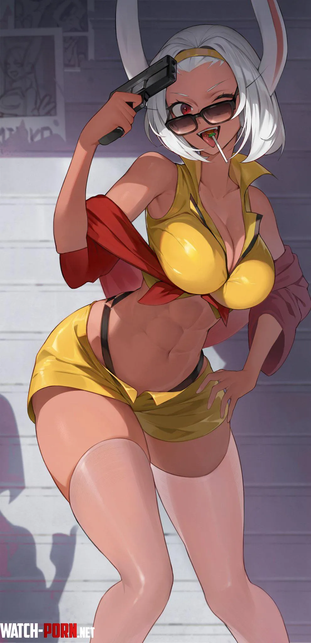 Mirko’s Faye Valentine Cosplay [My Hero Academia X Cowboy Bebop] (kopam ko) by A_MASSIVE_PERVERT