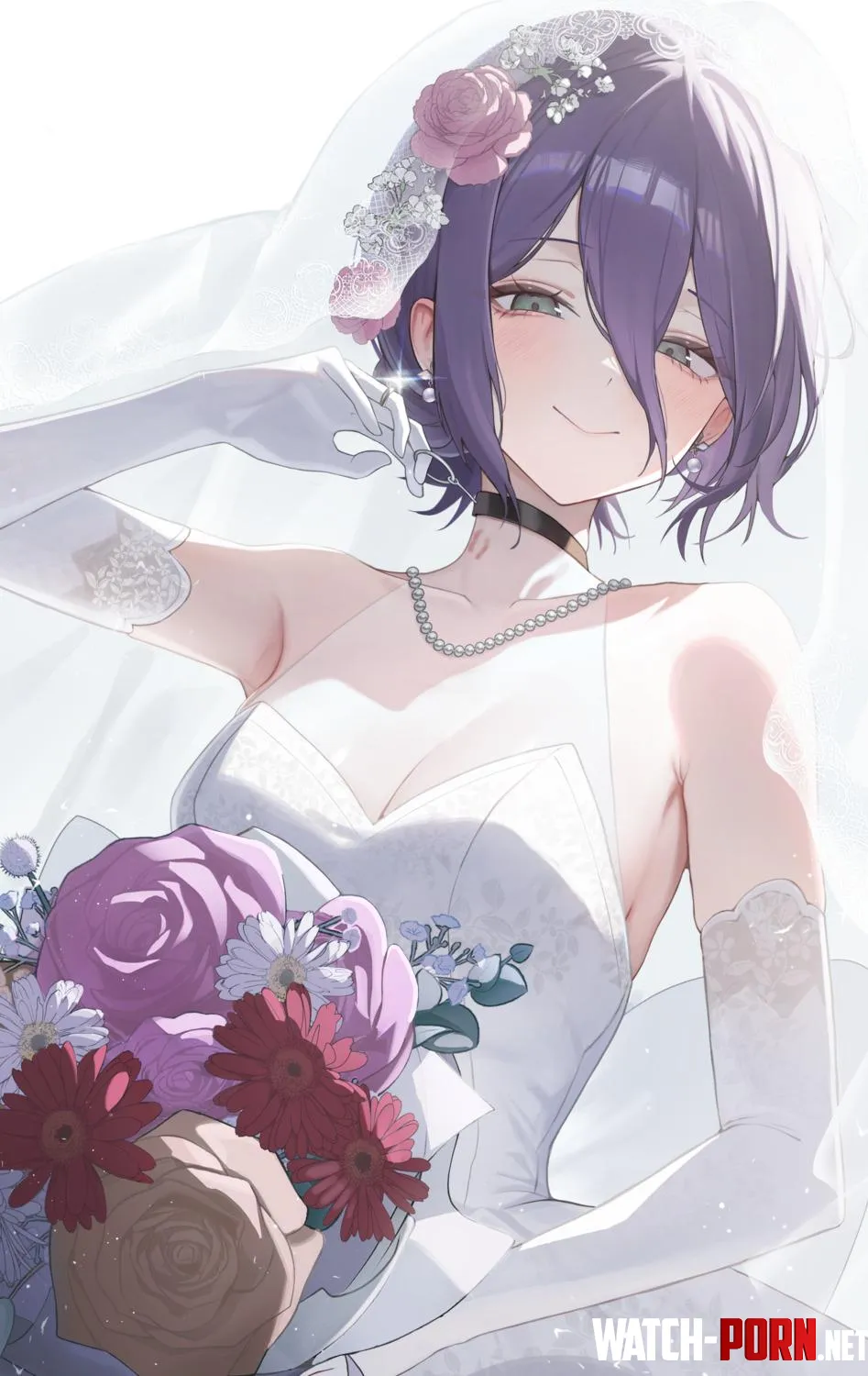 Reze the sexy bride [chainsaw man] (unnunal) by RainDMask