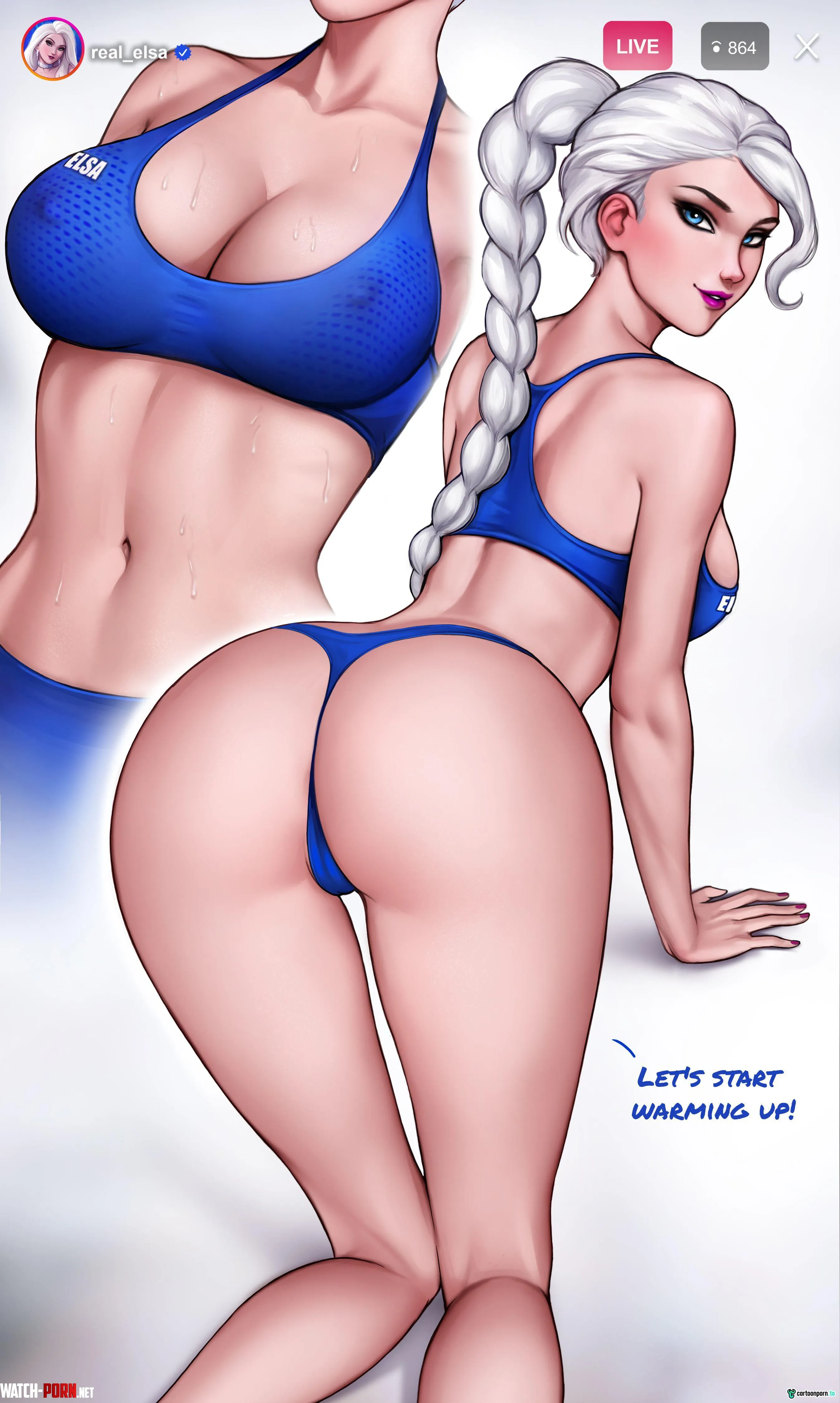 How To Train Your Ass With Elsa (Frozen) [Aroma Sensei] Part 6 by StewartWrightQ1Pj