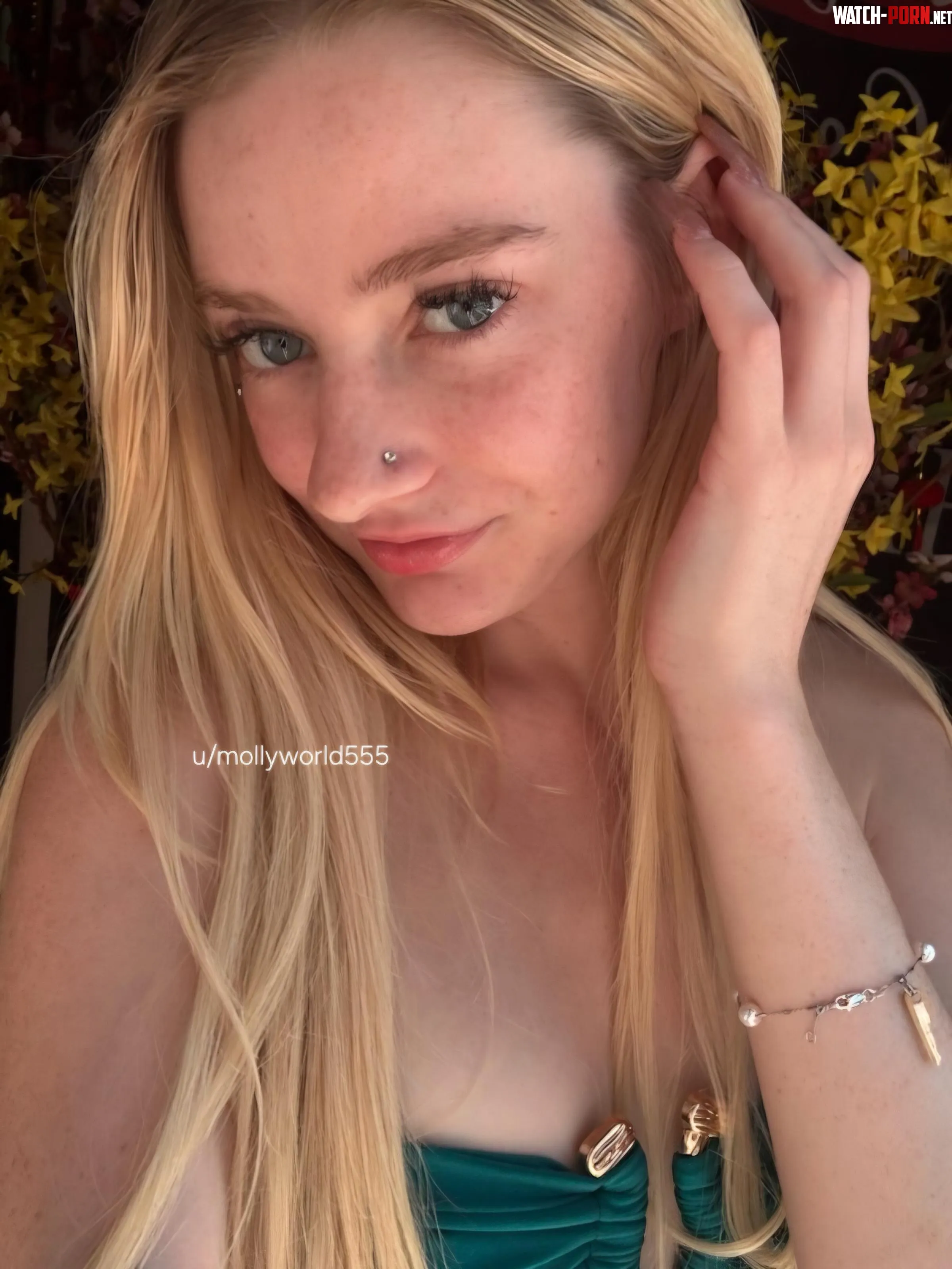 Blonde hair and blue eyes is always a dangerous combo by Mollyworld555