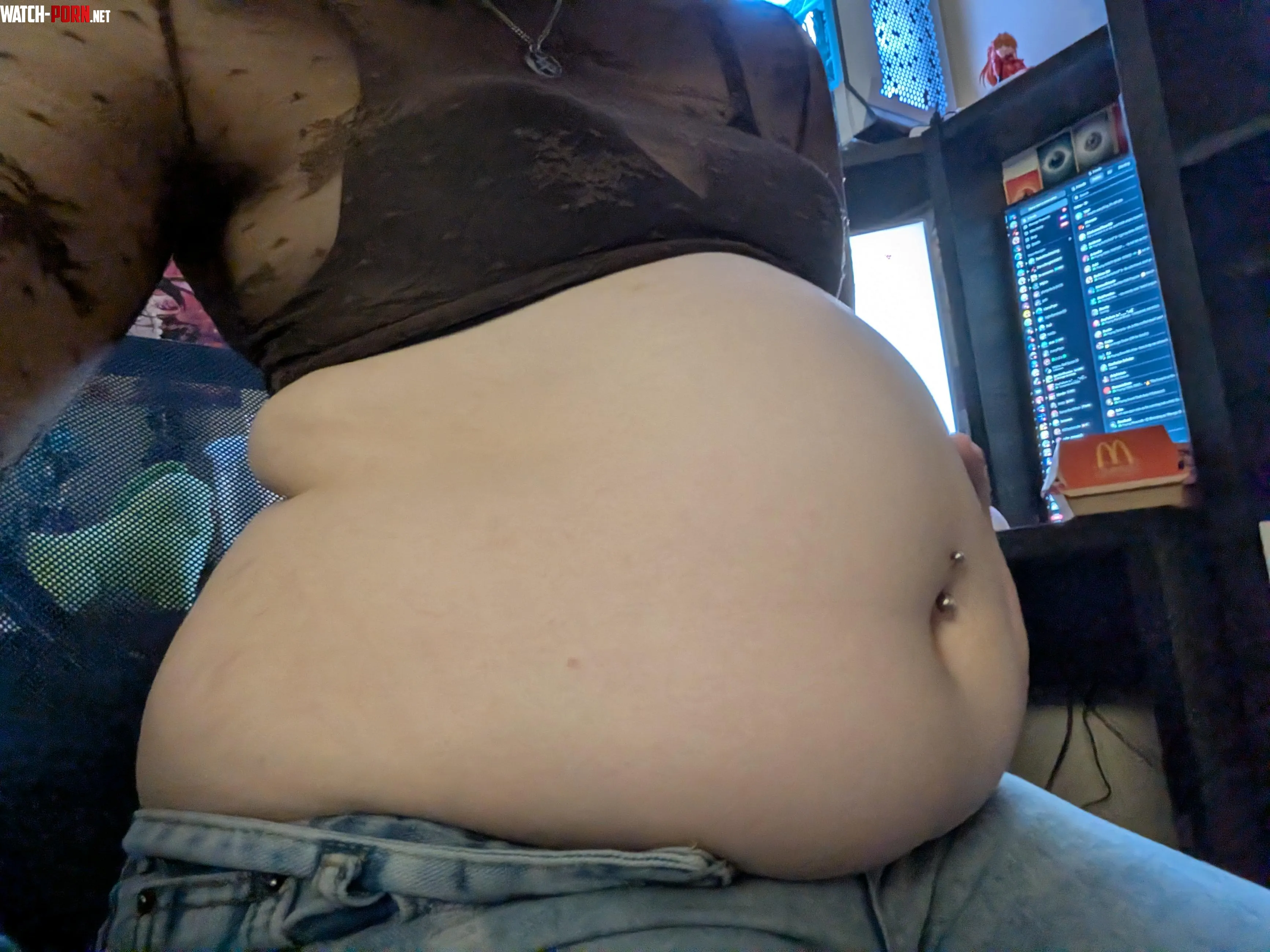 So full after streaming 😵‍💫 by livingdough