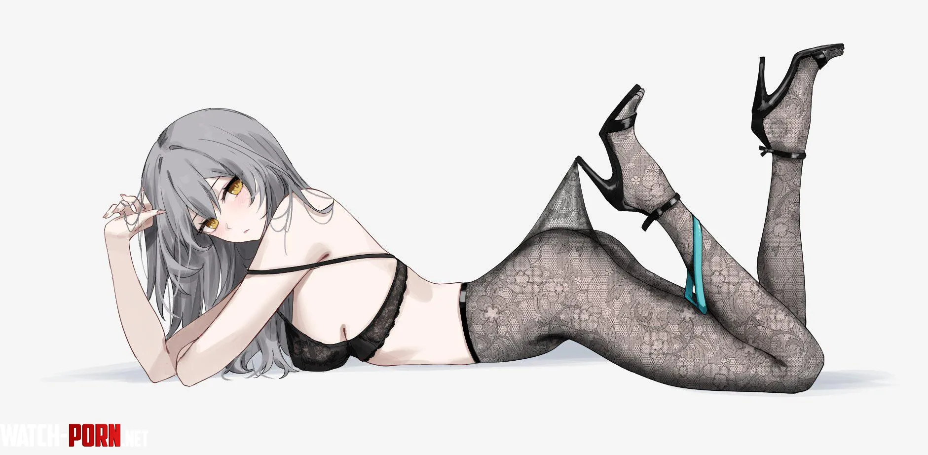 Stelle in Net Tights by Silent_Steak_9540