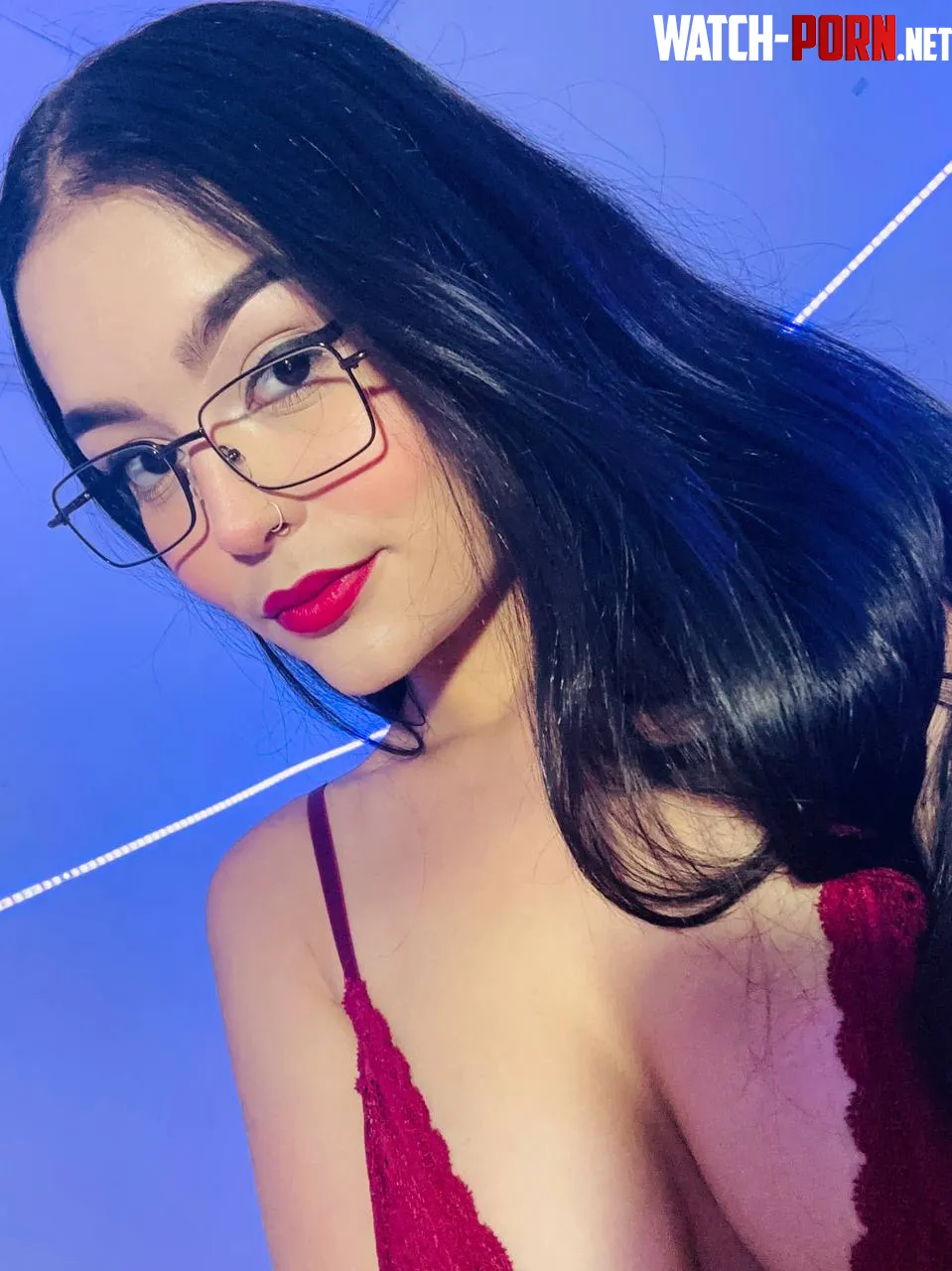 Wrapped in red lace, turning up the heat just for you. by Stock_Owl_4835