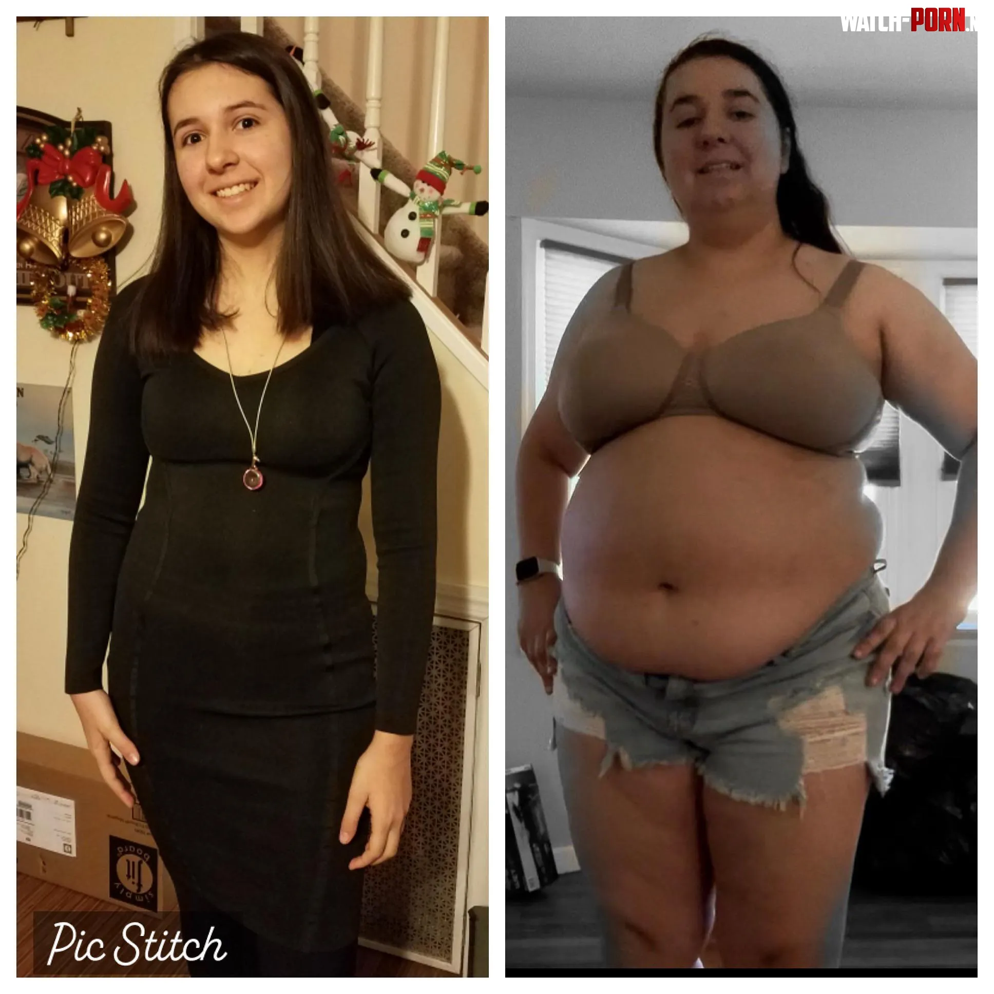 How much weight do you think I gained? by ZaraGainer