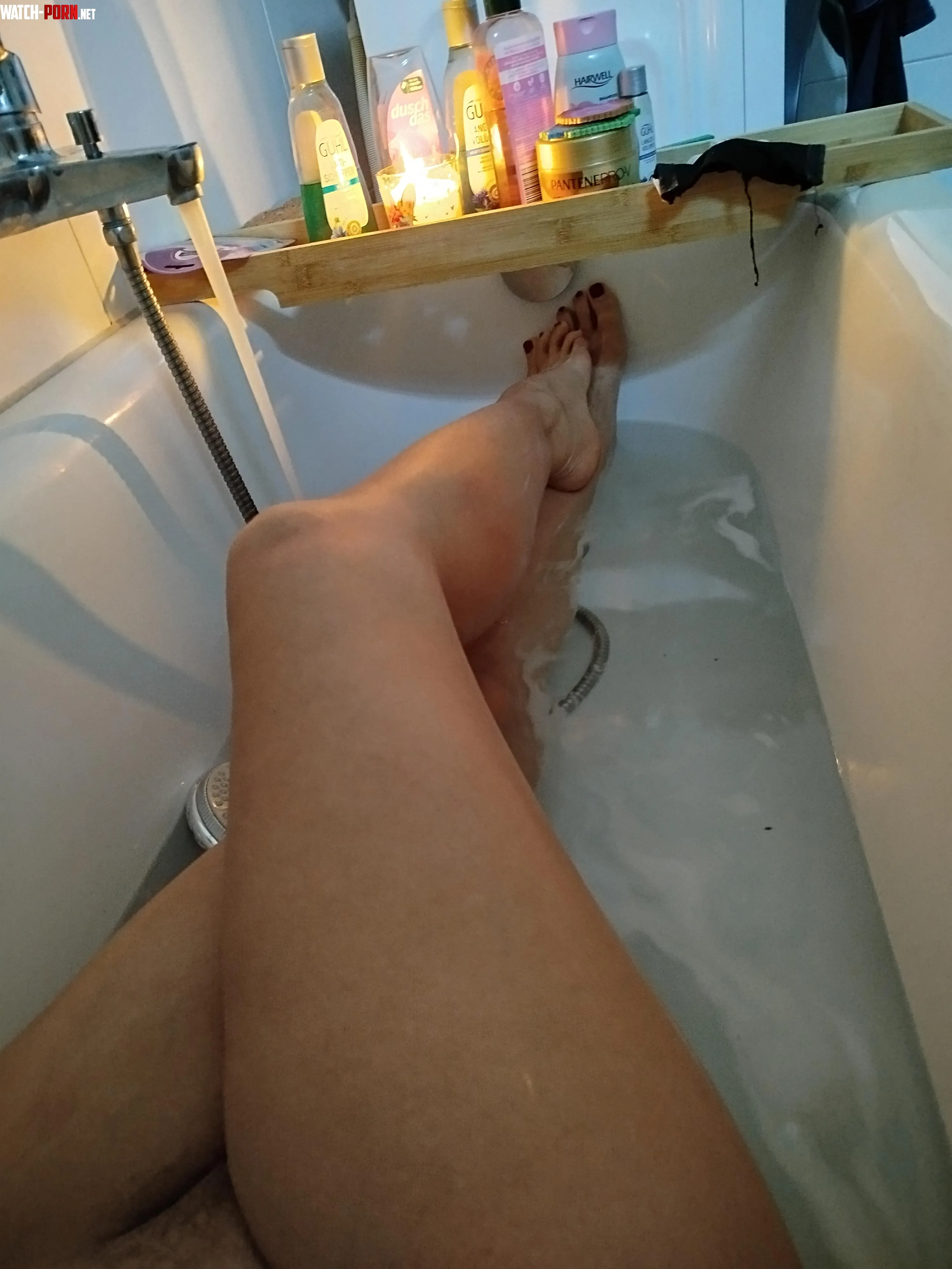 Time for a hot bath 🫧 by Vanity-Black