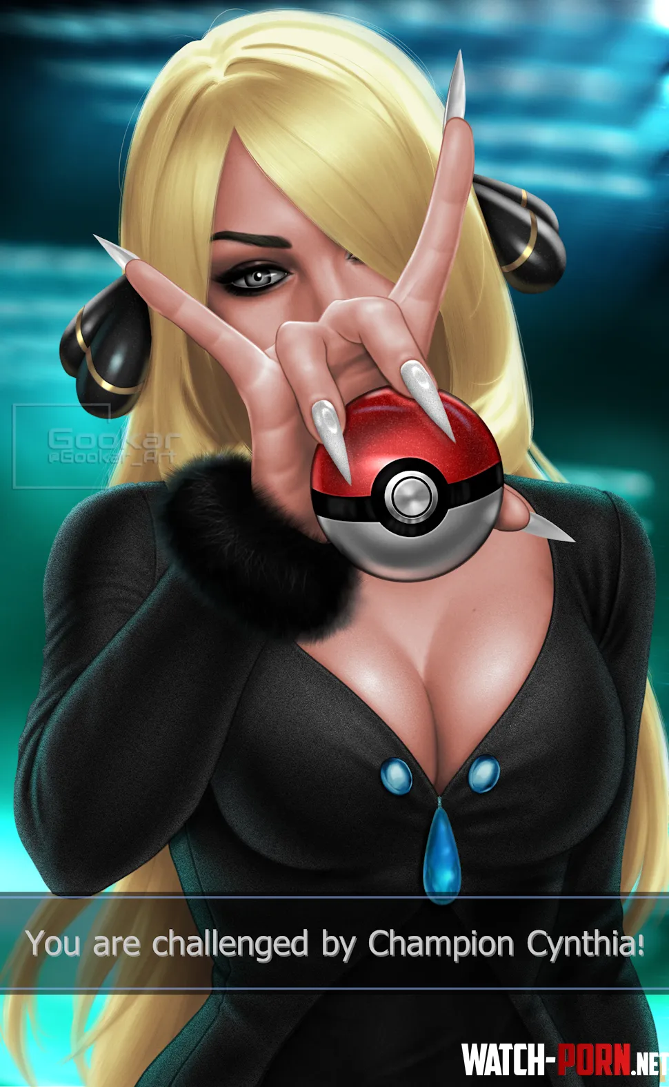 Cynthia [Pokemon] by Rhett_Vanders