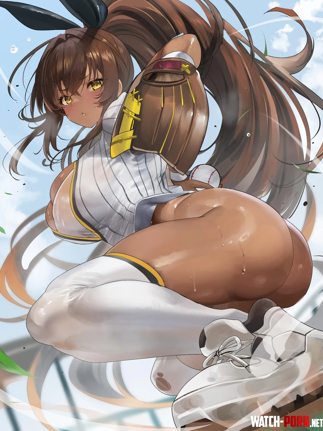 Noir's juicy choc thighs (TEDDY) [NIKKE] by Level-Ad5048