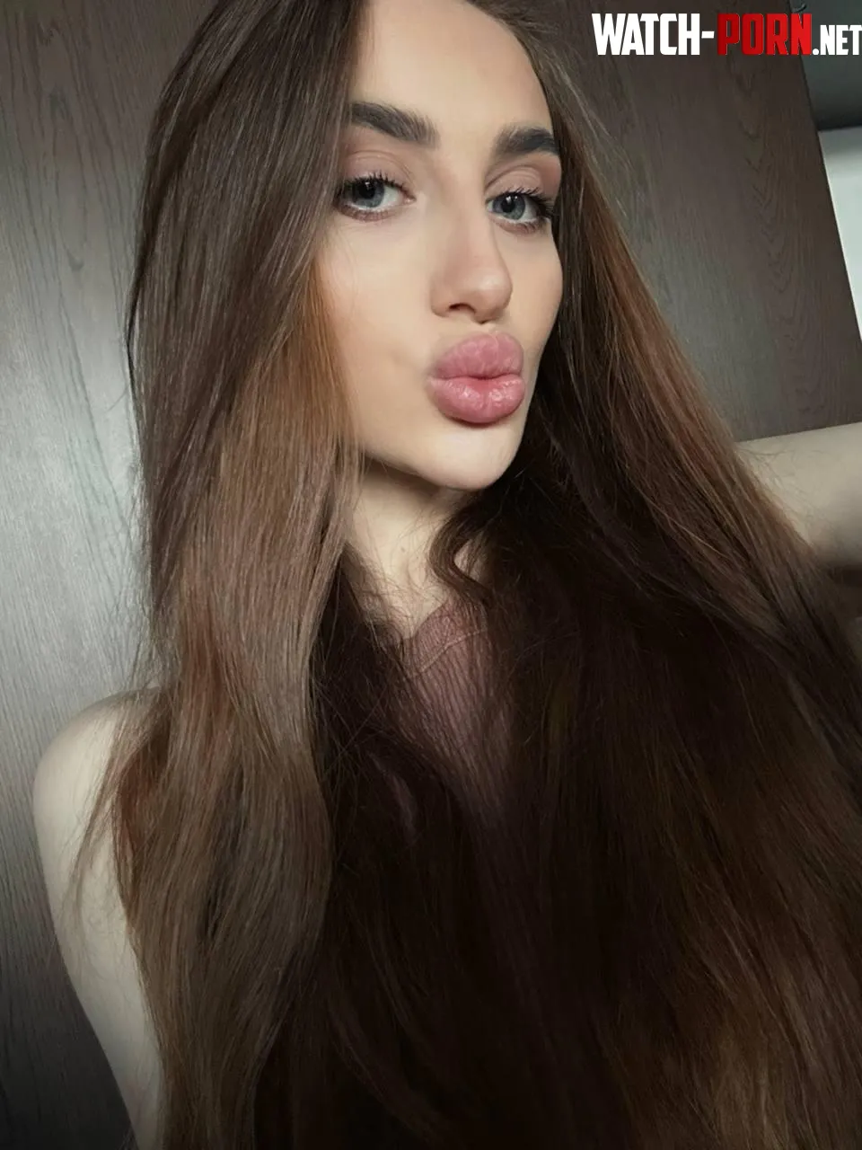 Big fake lips ready to wrap around your weakness by petitezzgirl