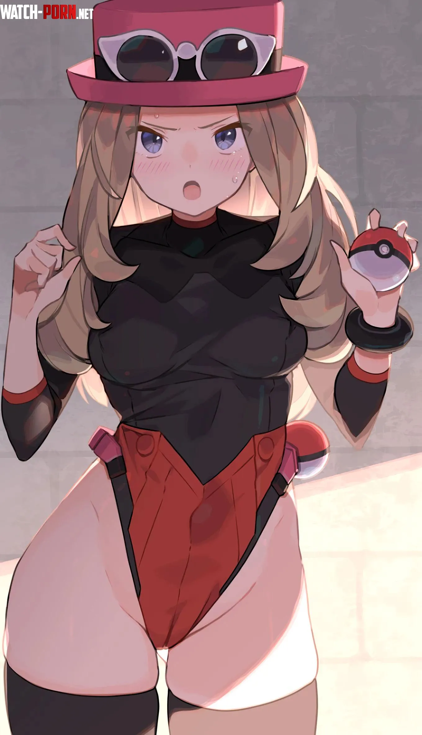 Serena' high cut leotard [Pokémon XY] by LovThat-KalosianGirl