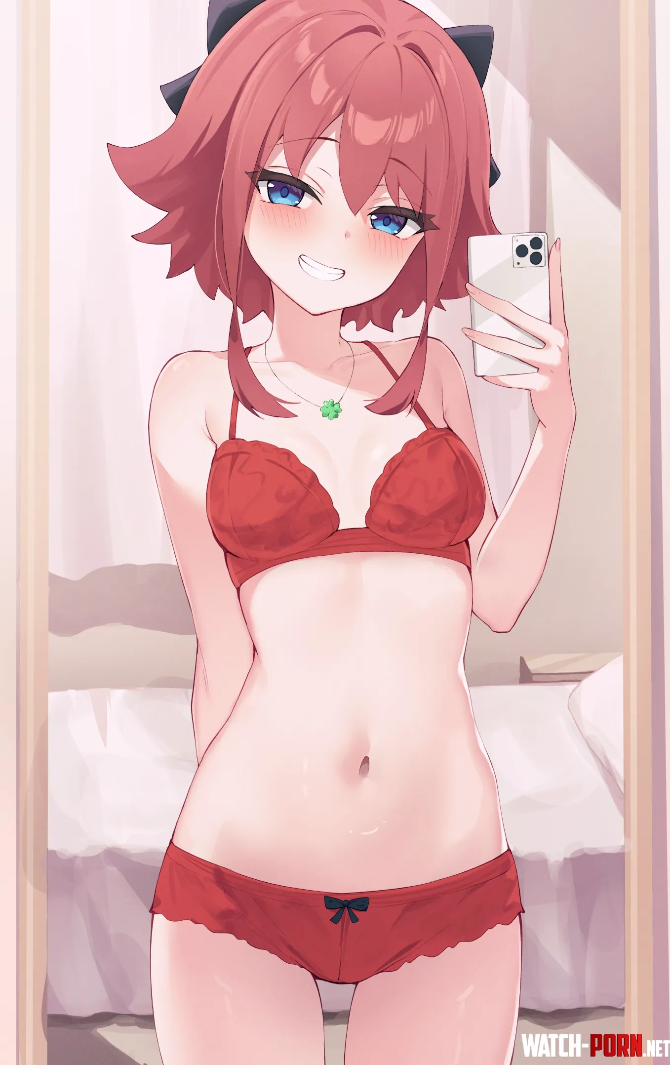 Mirror Selfie [Original] by A_MASSIVE_PERVERT