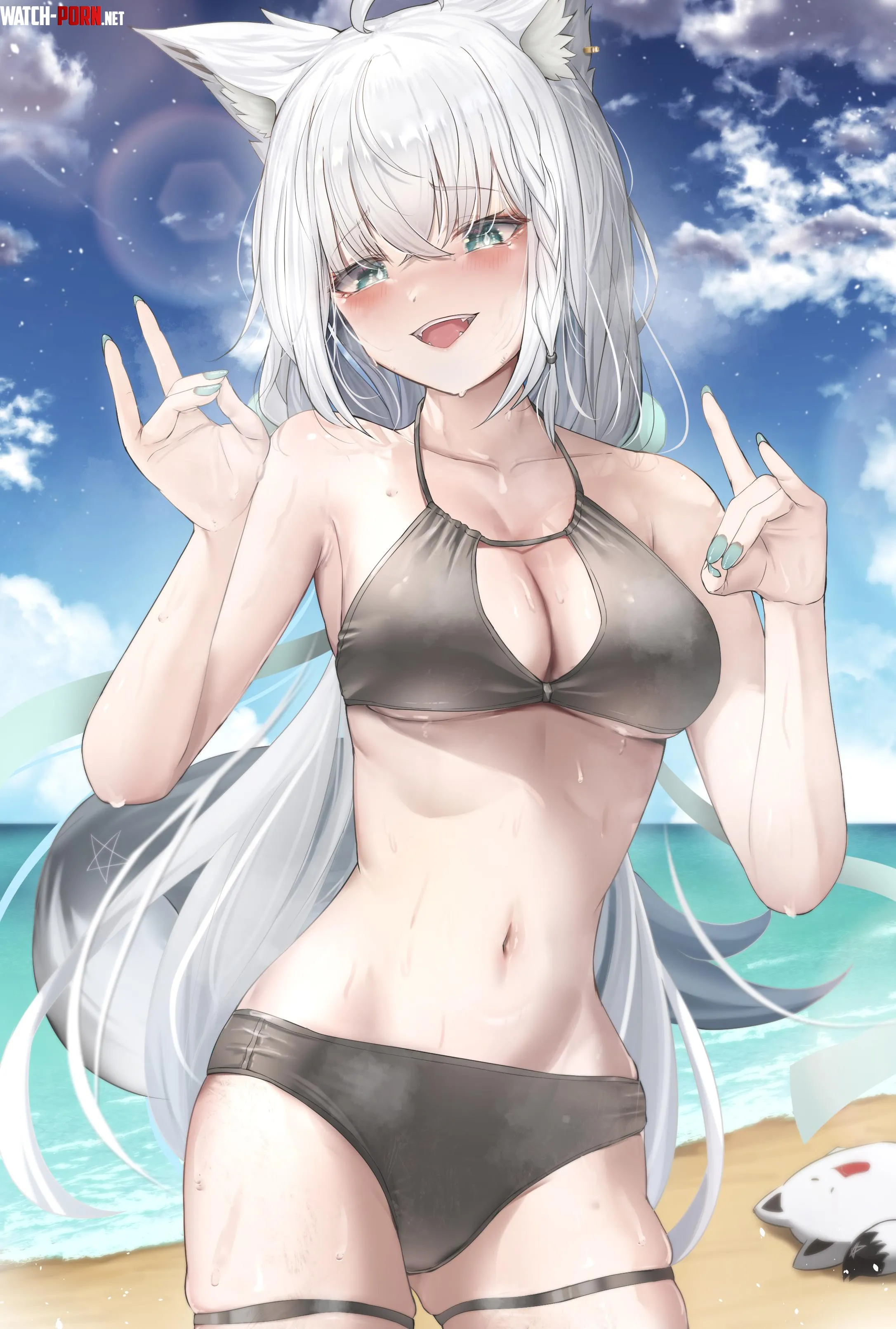 Summer Fubuki [Hololive] by A_MASSIVE_PERVERT