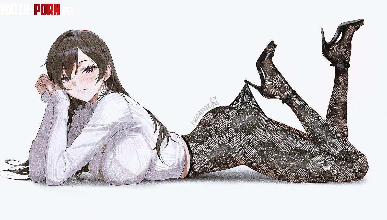 Ruca in white sweater (rucarachi) by elegantloveglimmer