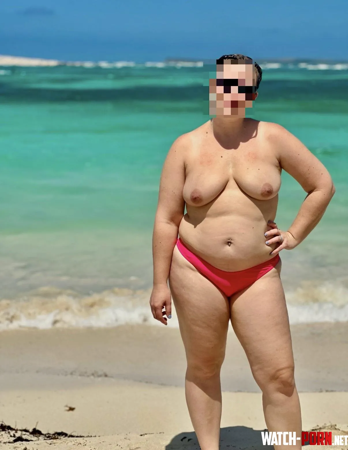 A throwback to vacation. She loves showing off. by Immediate_Command256