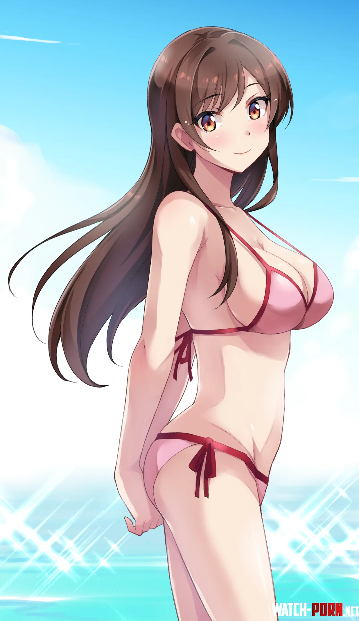 Chizuru Mizuhara Wearing Her Bikini [Rent A Girlfriend] by Csxc