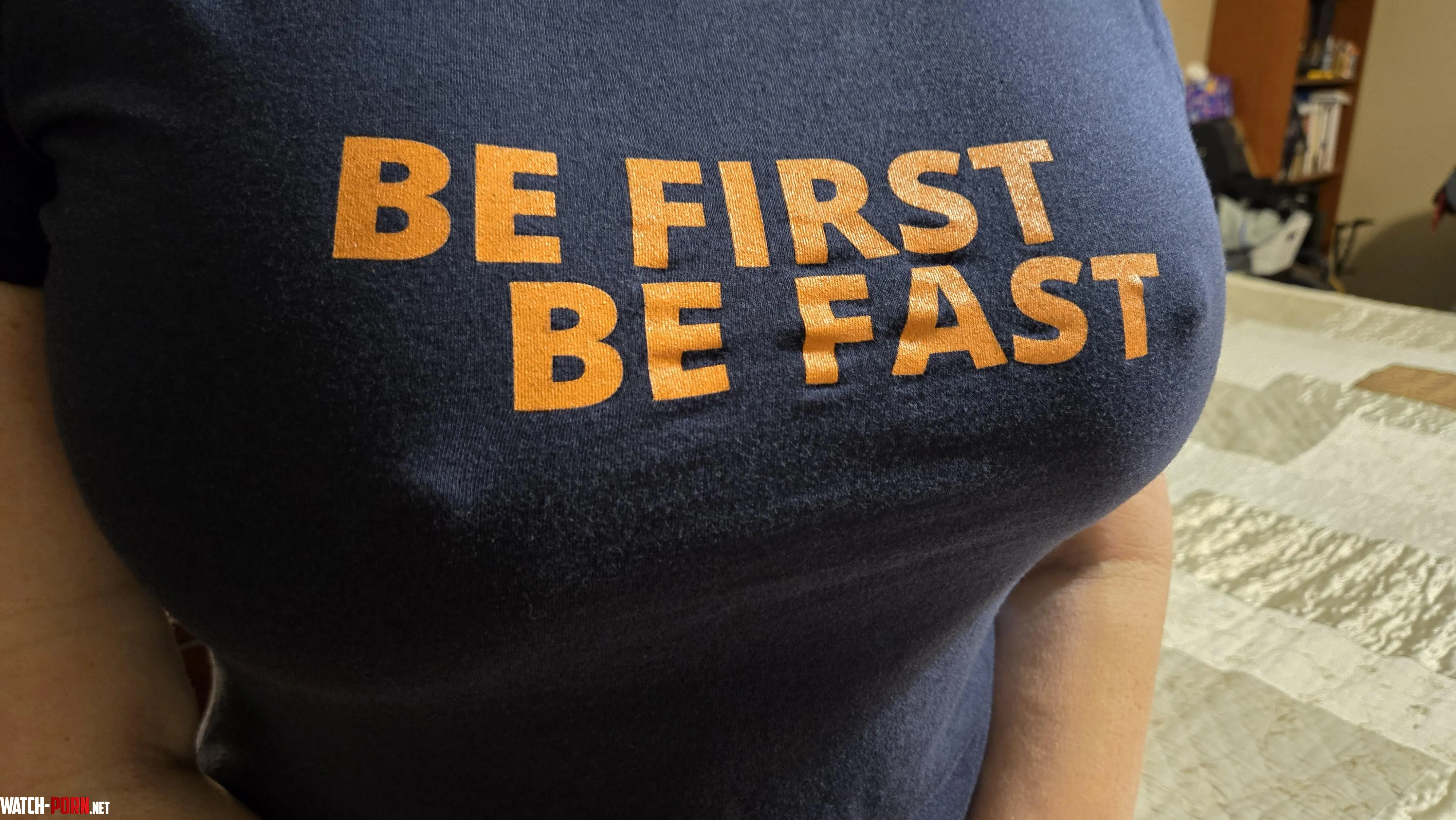 I always try to be first lol by Serious_Lab_9762