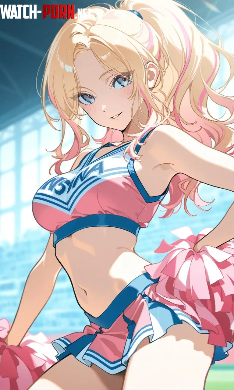 Cheerleader Sena Juo [Idolmaster] by WoolsonDaSheep
