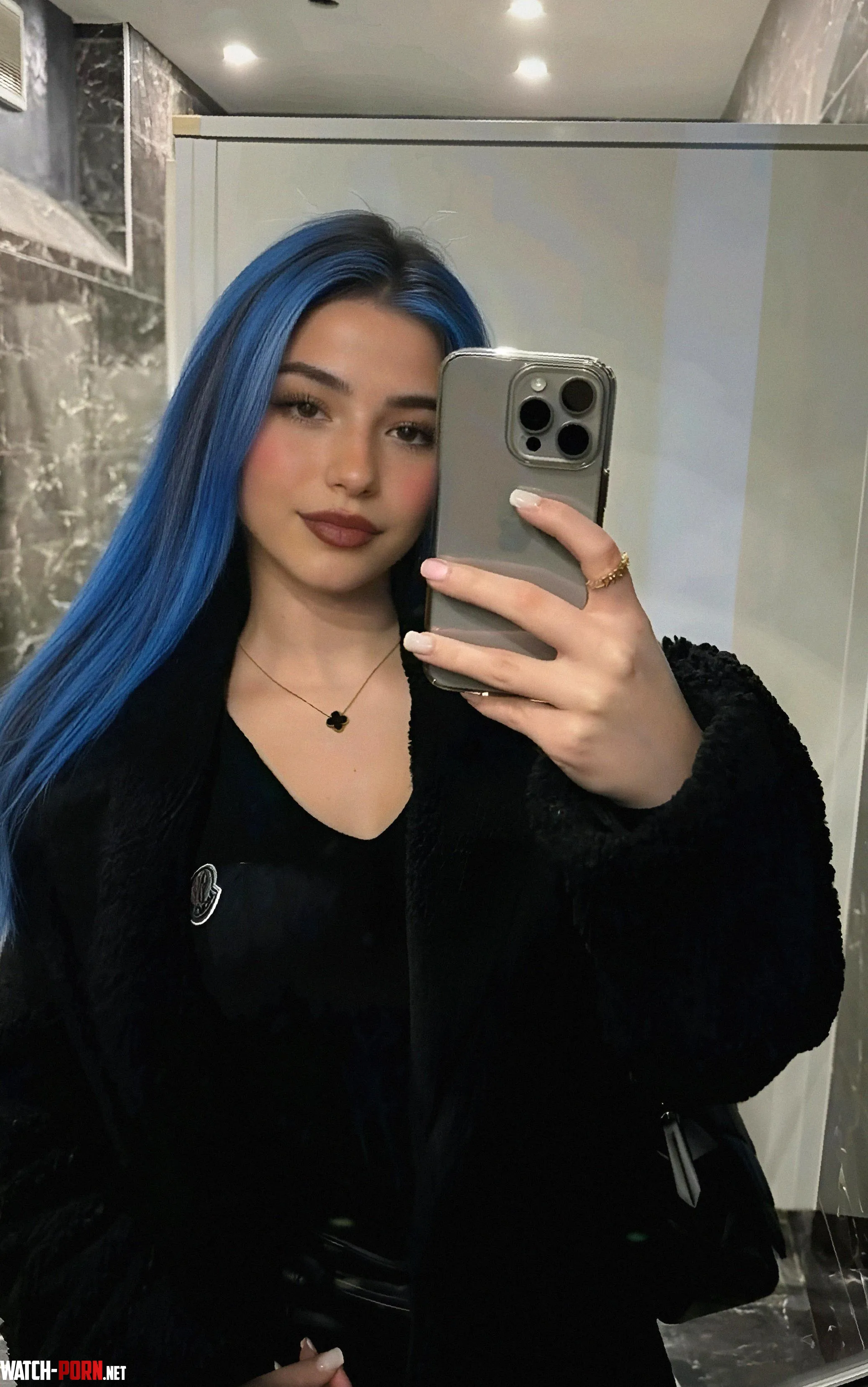 Pretty with blue hair? by Individual-Tough-213