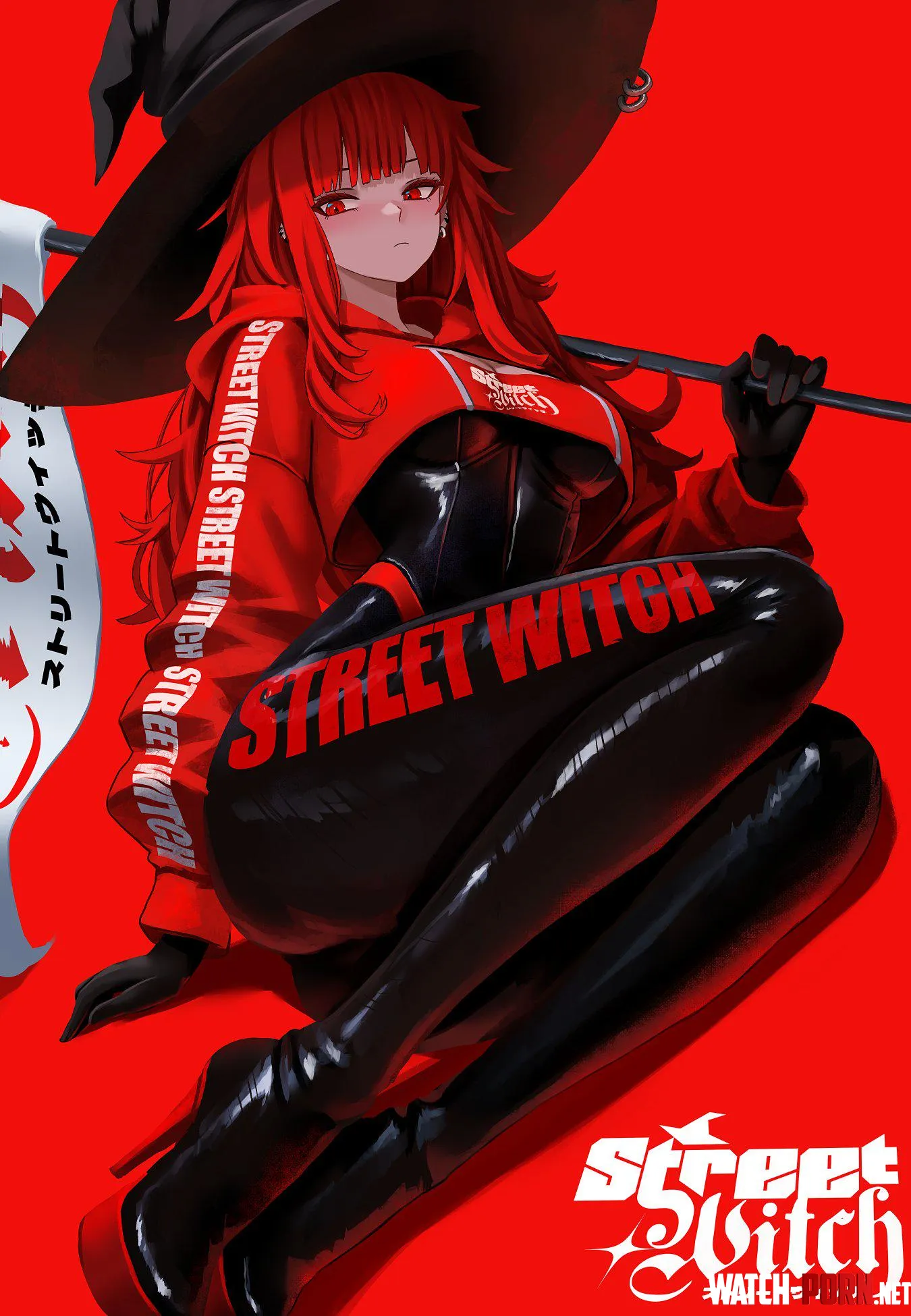 Street Witch Val (Yan Kodiac) [Artist's OC] by llamanatee