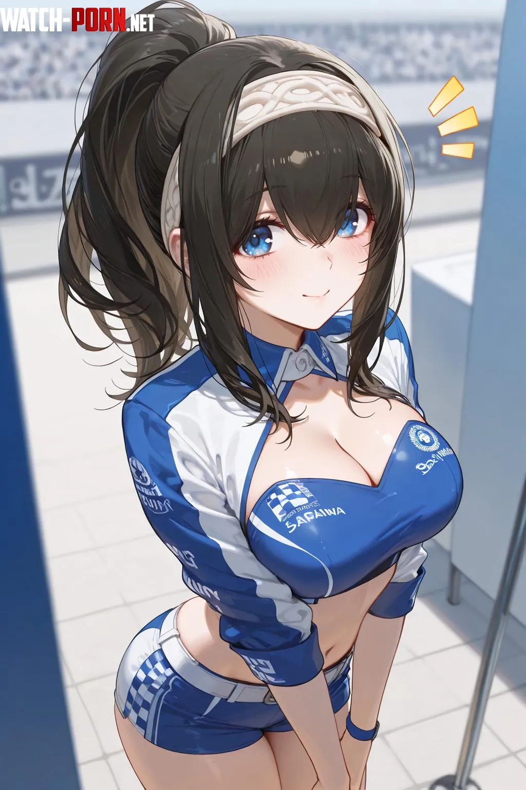 Race Queen Fumika Sagisawa [Idolmaster] by WoolsonDaSheep