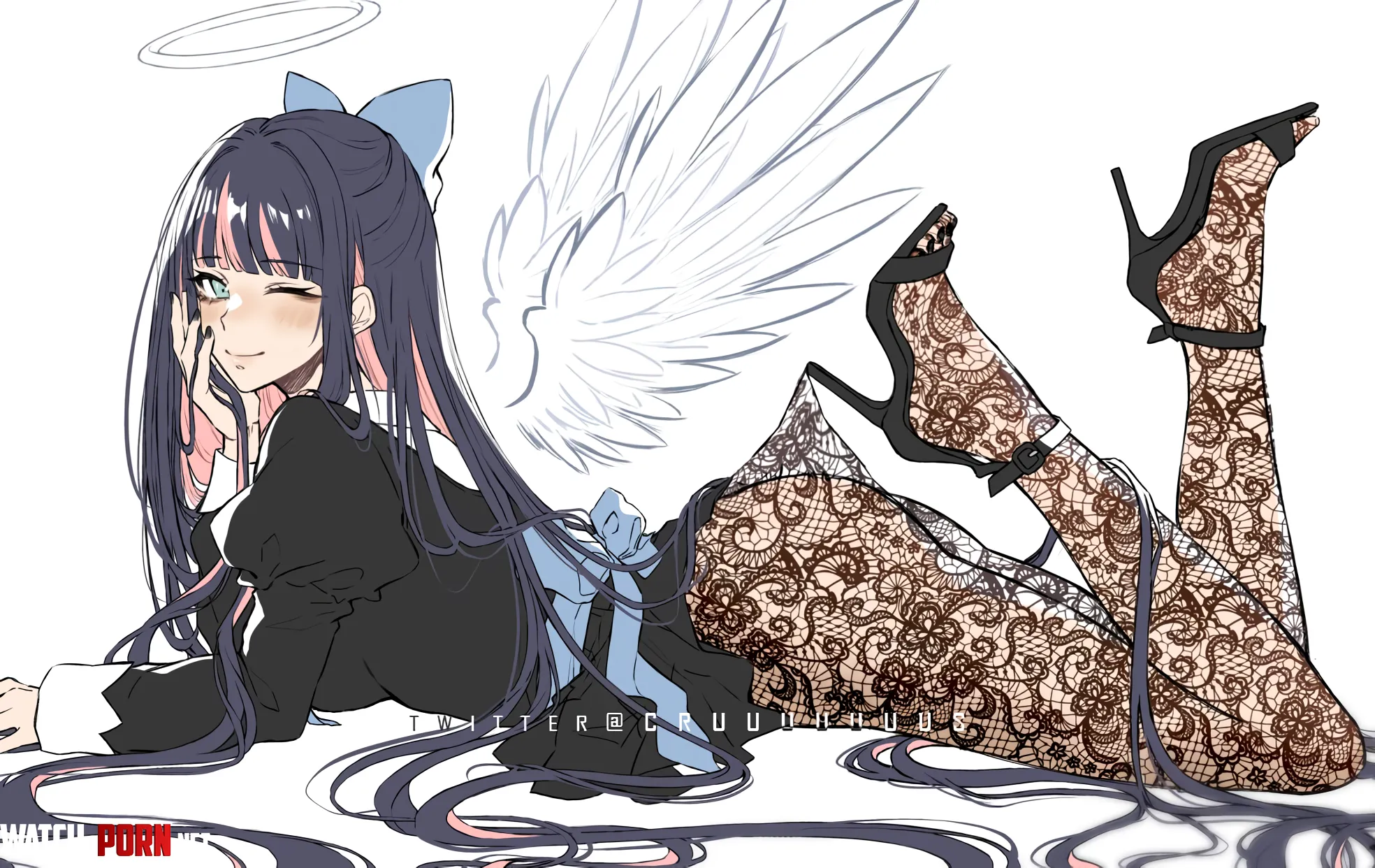 Stylish Stocking [Panty & Stocking W/ Garterbelt] by A_MASSIVE_PERVERT