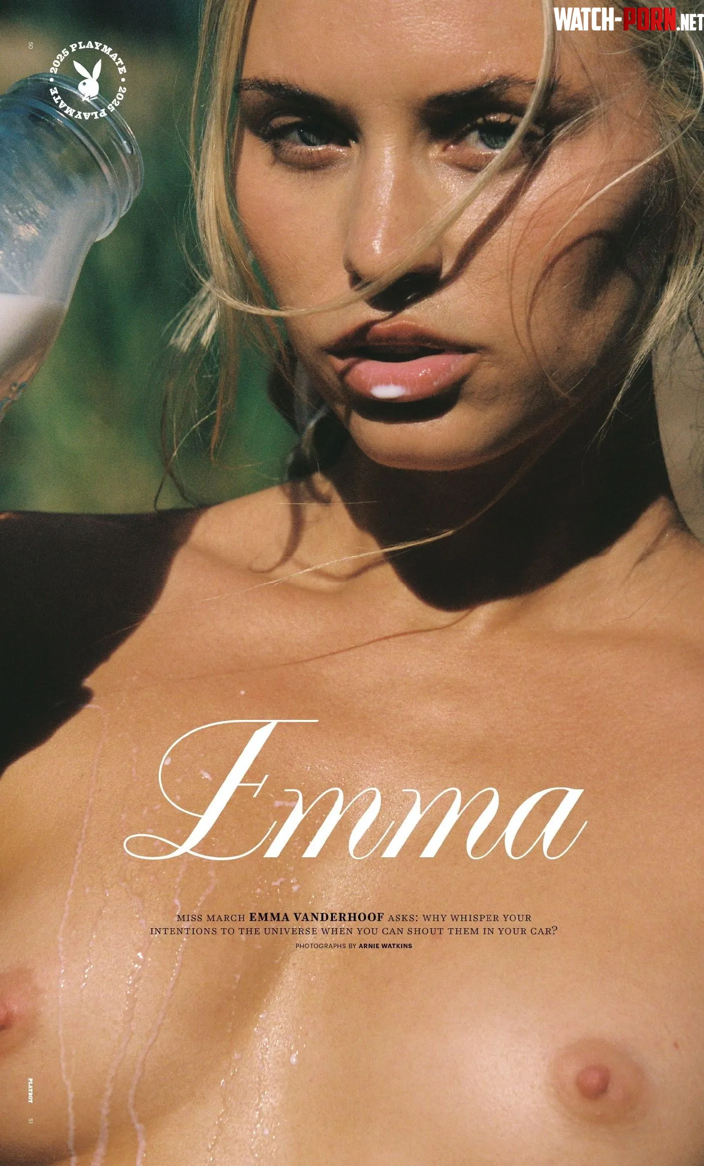 Emma Vanderhoof, Playboy USA’s March 2025 Playmate, photographed by Arnie Watkins by InternationalPalm