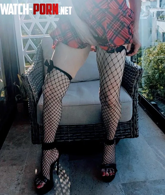 There's just something about these fishnet stockings that look so alluring! by lavieautumnrose