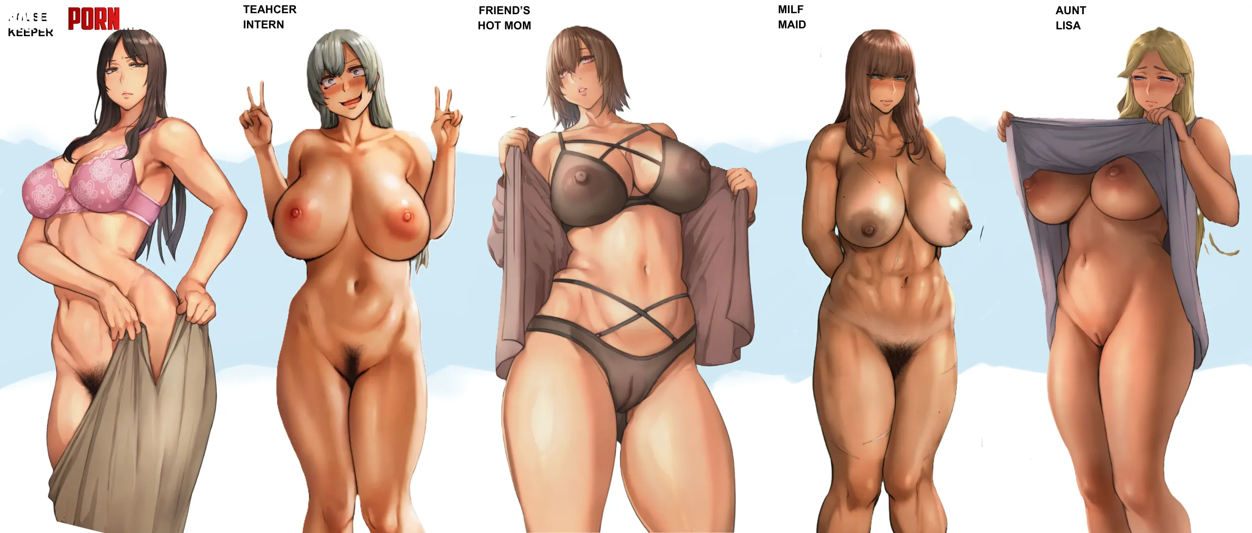 Which milf are you spending the night with? by HorniestMofo69420