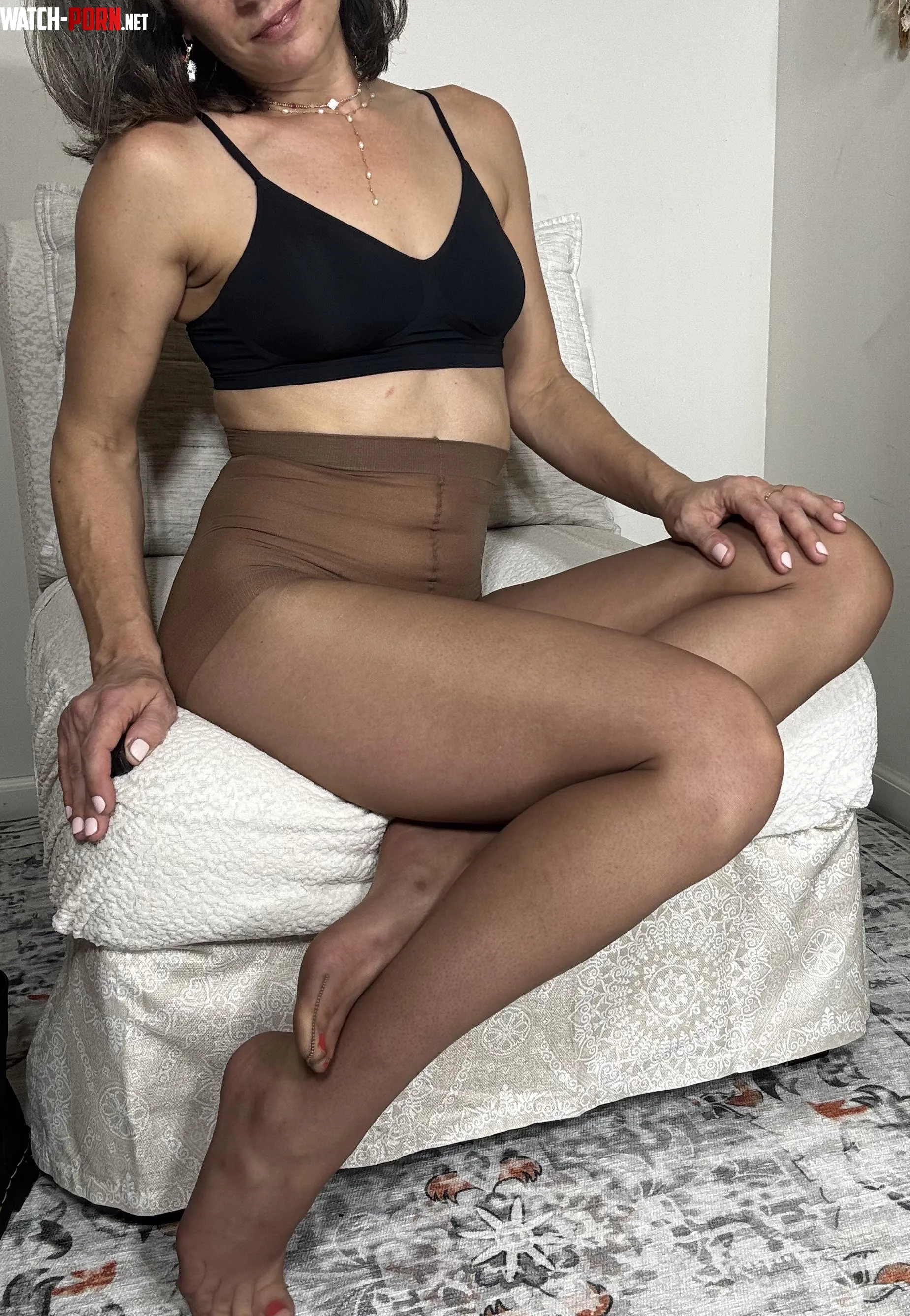 Do you love classic matte tan pantyhose as much as I do? by KinkyNylonBunny69