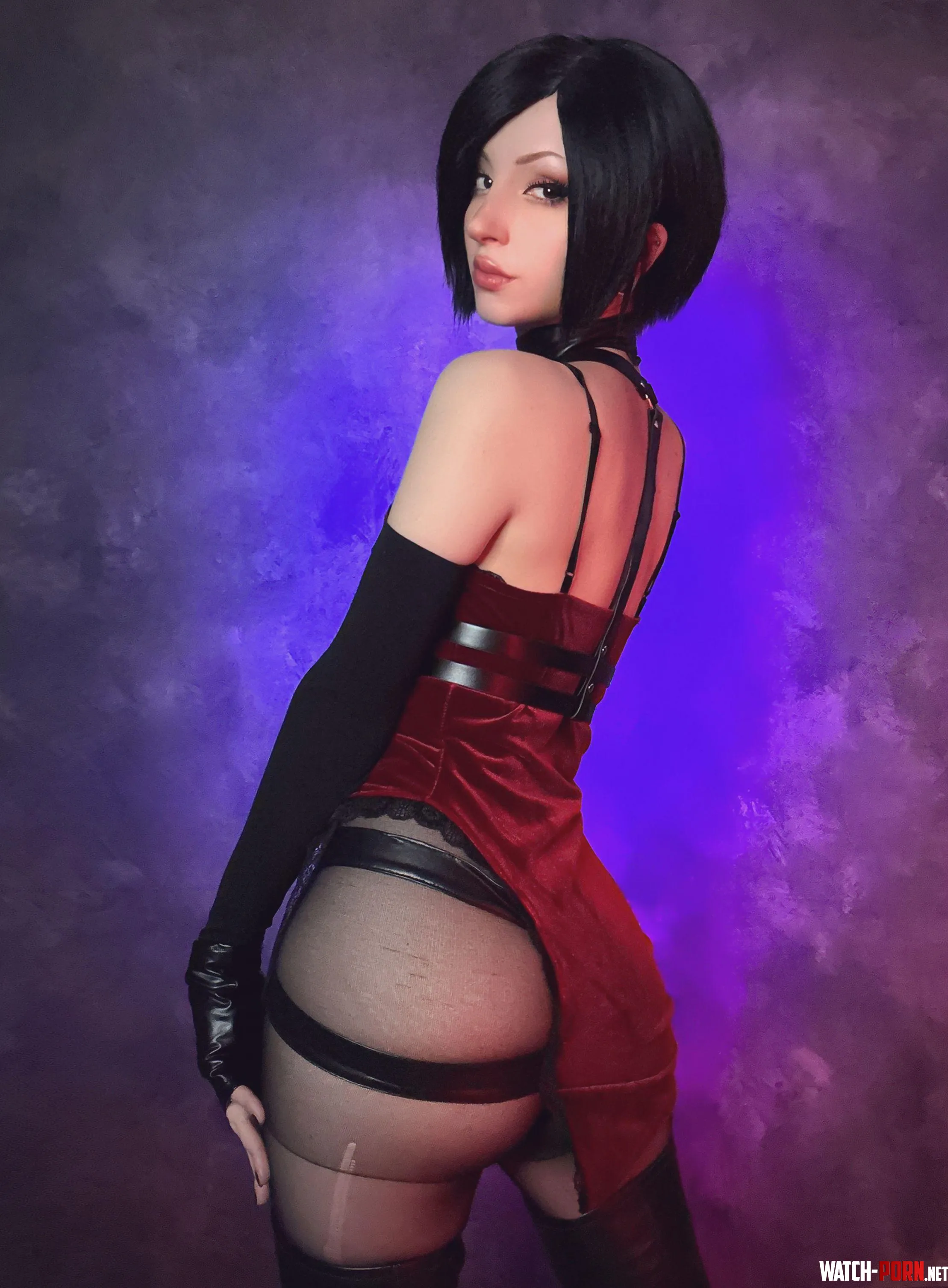Ada Wong's ass (Shirokitsune) by kuropuppi