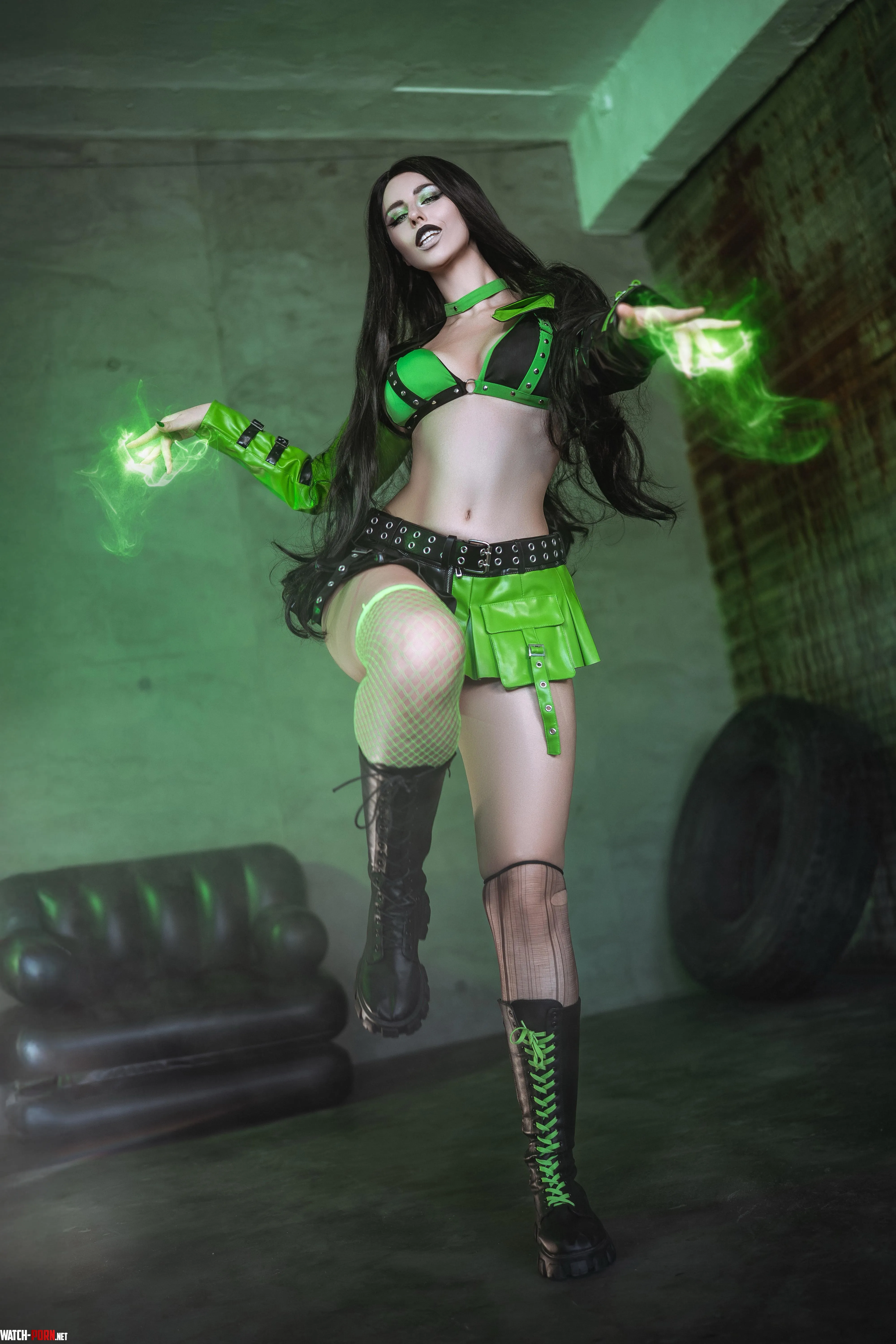 Shego by Yunogana (me) by Background-Log6971