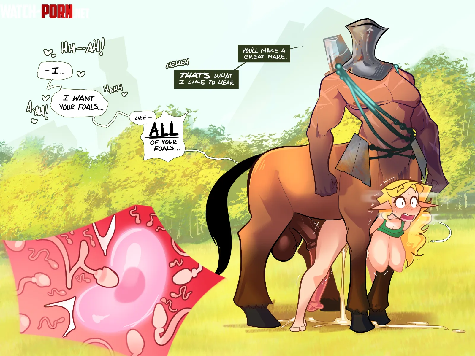 The only type of mare who can sate my breeding fever (averysweatyboy) by BreedingFeverIV