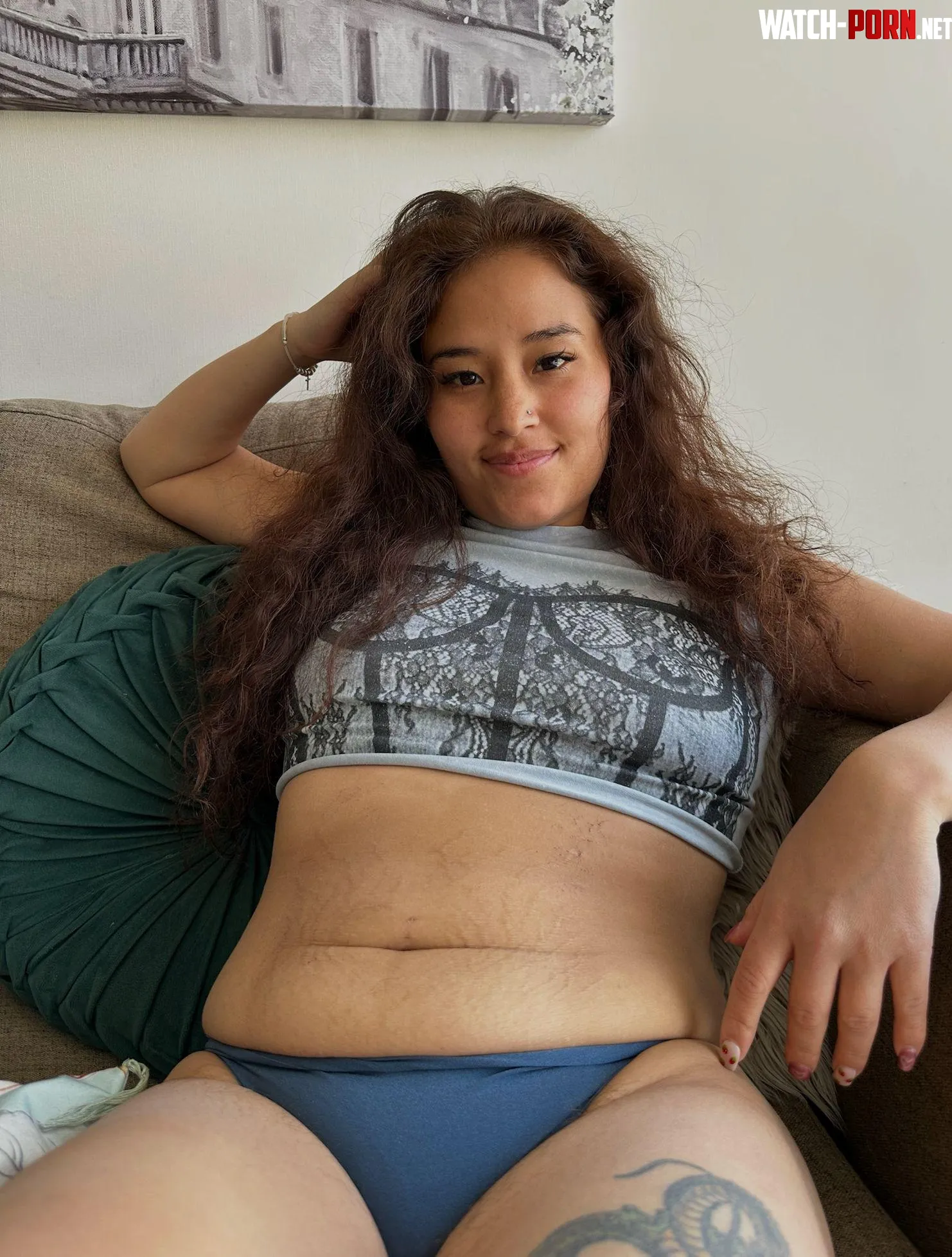 Spend some time with my chubby body by NaturalScarlett