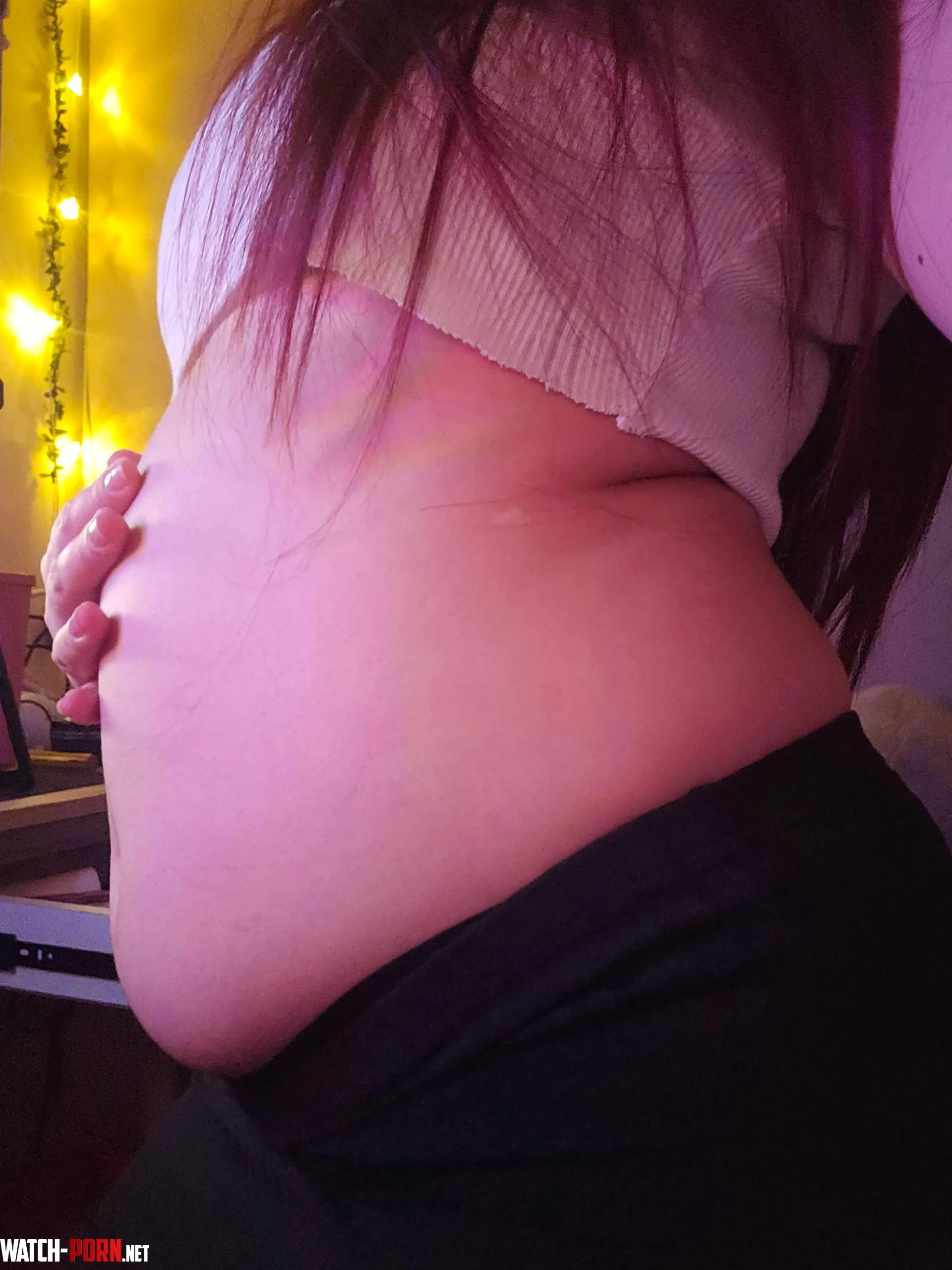 I ate so much fried chicken and way too much ice cream after 😅 by rinnybellypop