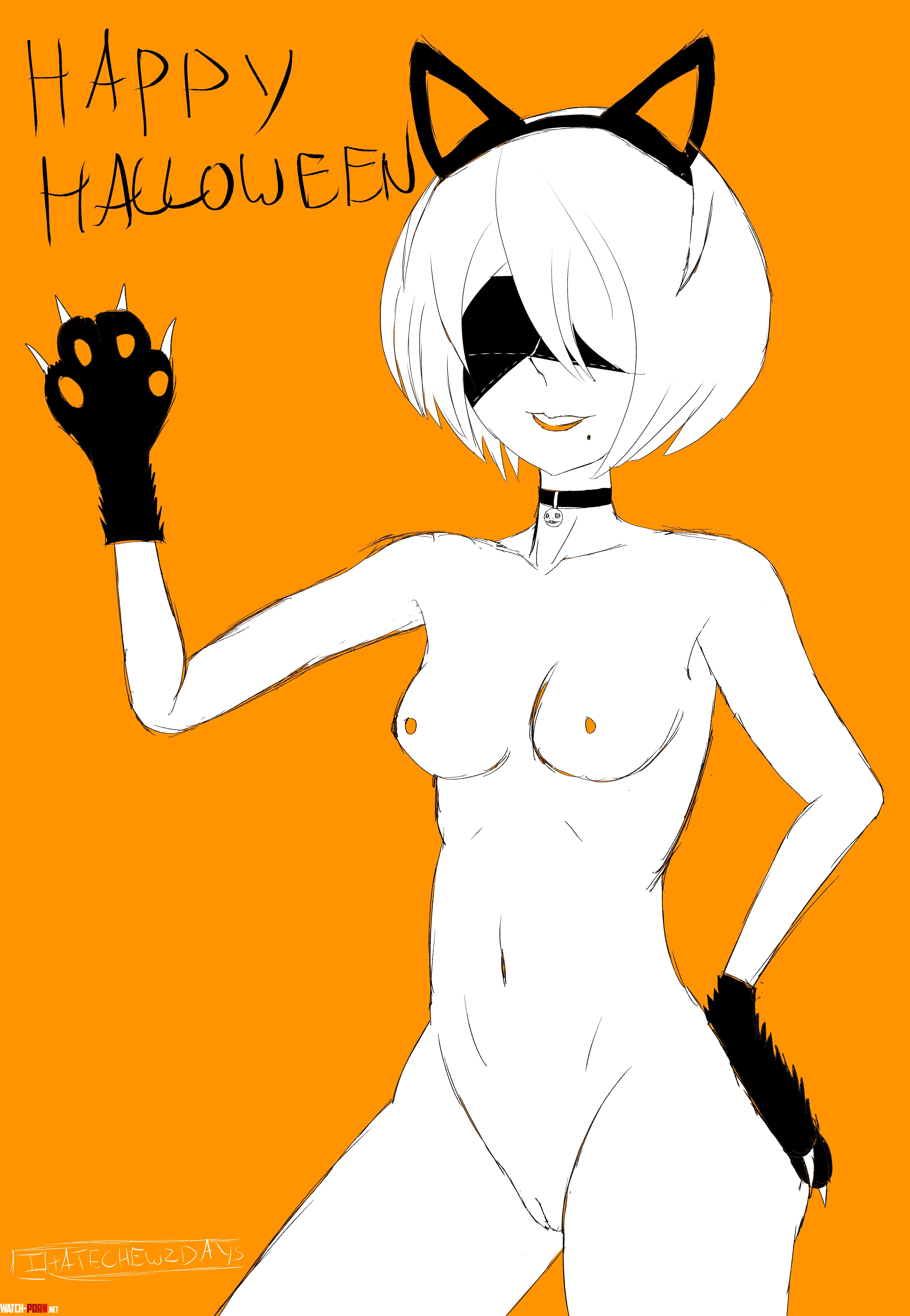 Halloween 2B (OC) by IHateChewzdays