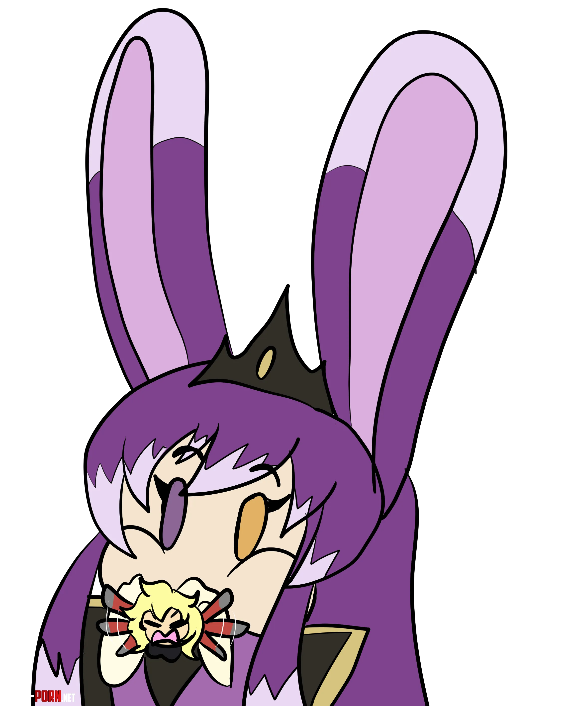 {image} Liz swallowing a smol Kerri. Art by TynaStargazer by Liz_Akita