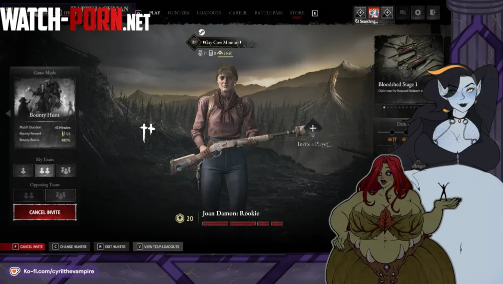 {Promo} Vorny Vampire Goddess Clears Out The Bayou~ ( Live w/ RE4 Hunt Showdown w/ Devoralatoria) by icebarb