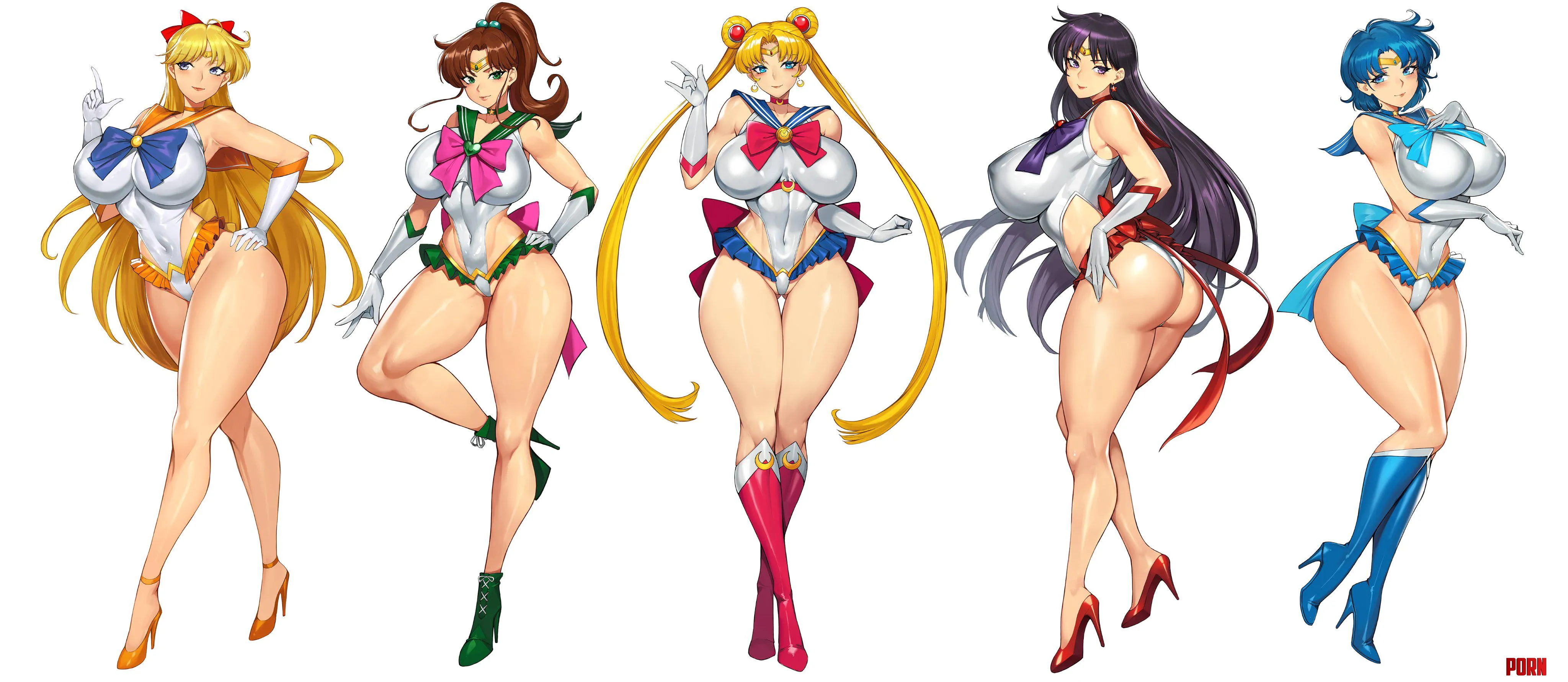 Sailor Senshi (Gurimjang) by KrazyK1989