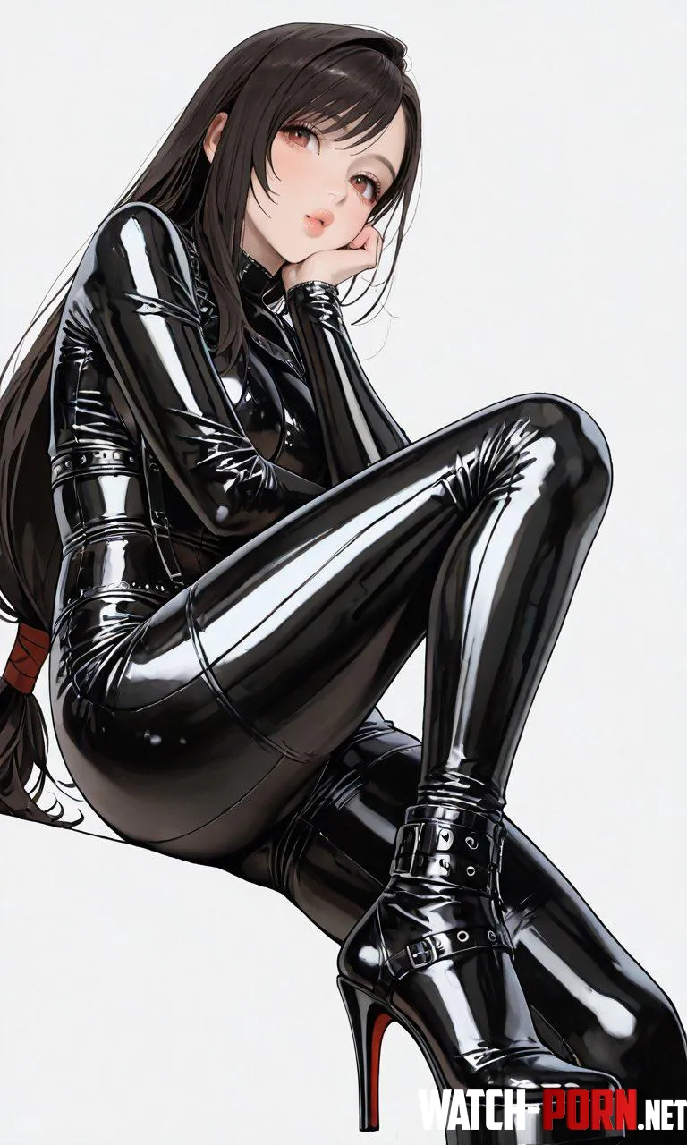 Tifa Lockhart [FFVII] by WoolsonDaSheep