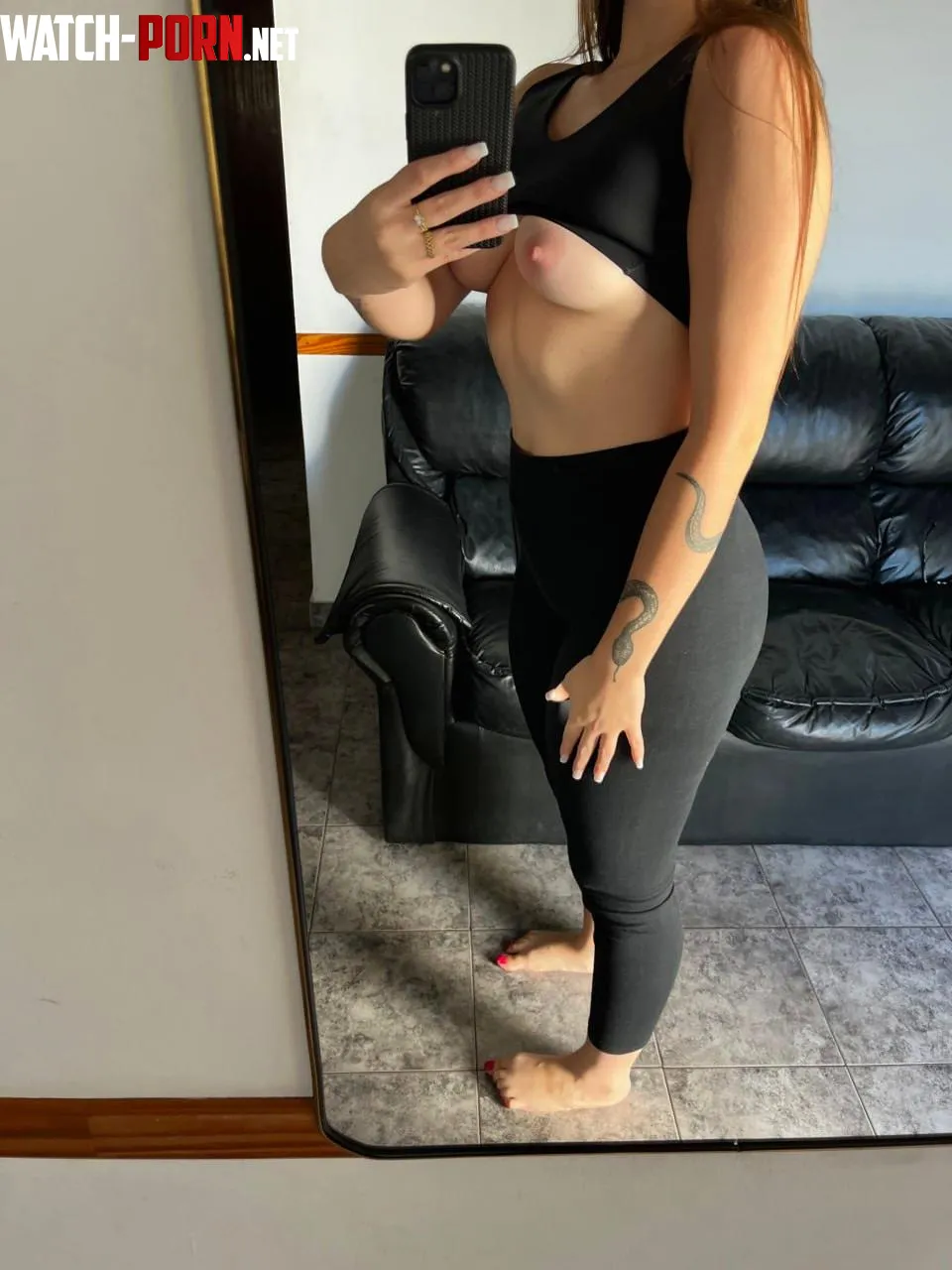 It starting to come out after a month of workout by pretty_evaa